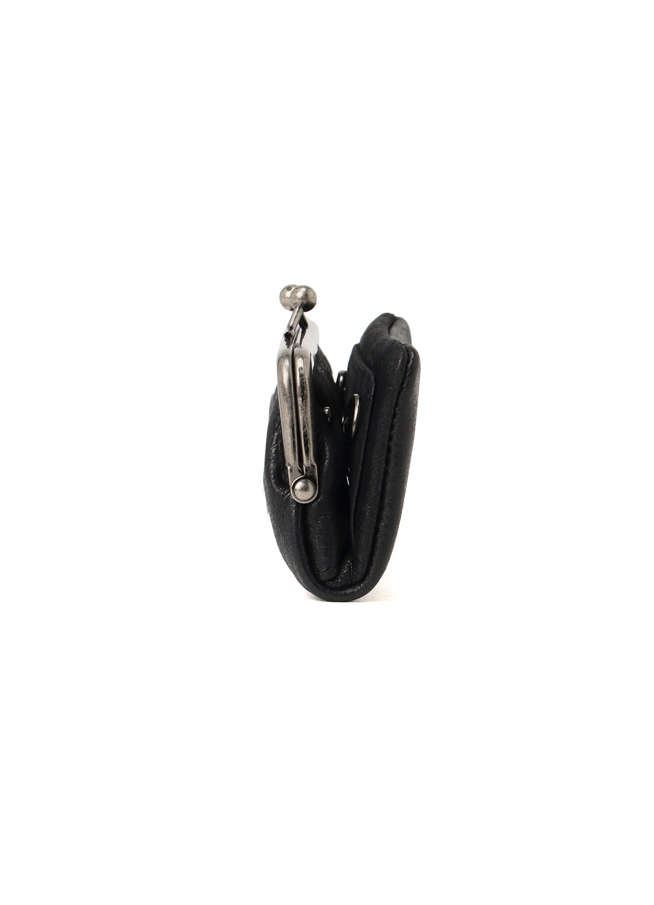 LEATHER KEY CASE W/ METAL CLASP(FREE SIZE Black): Y's｜THE