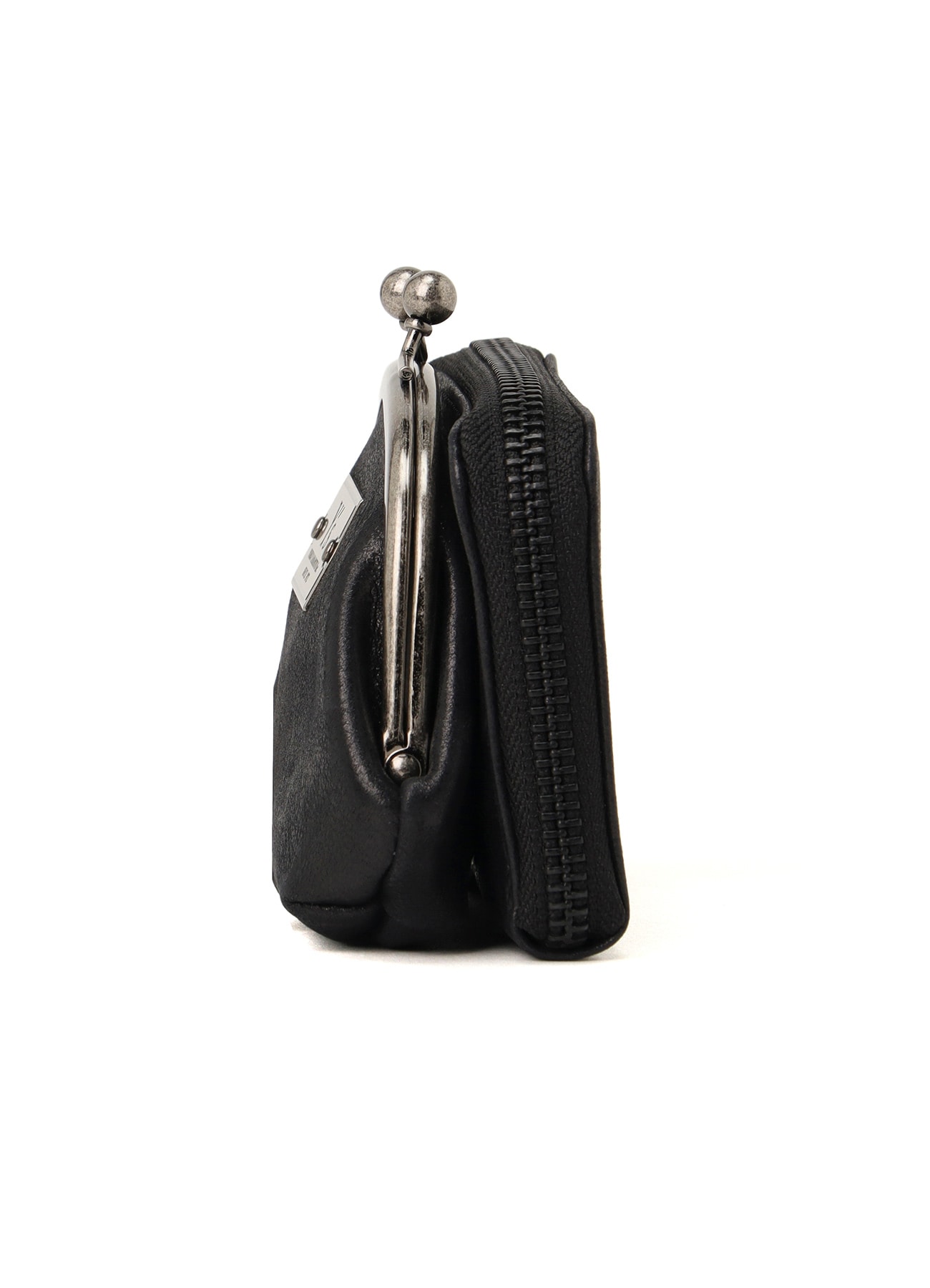 LEATHER WALLET W/ METAL CLASP(FREE SIZE Black): Y's｜THE