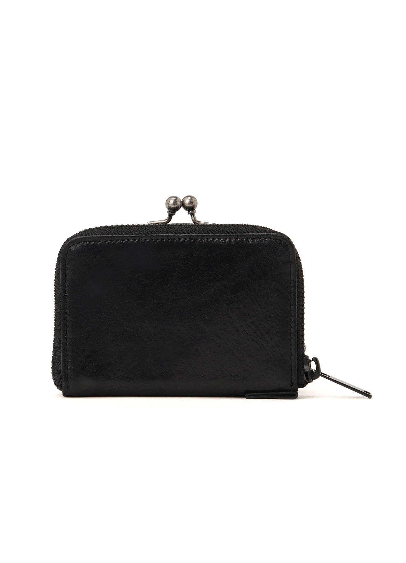 LEATHER WALLET W/ METAL CLASP(FREE SIZE Black): Y's｜THE