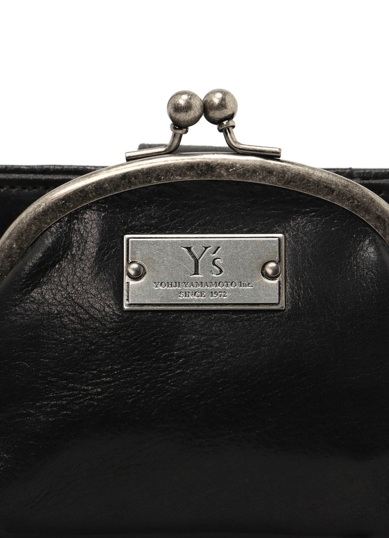 その他 YL Shop LEATHER CARD CASE W/ METAL CLASP(FREE SIZE Black): Y's｜THE