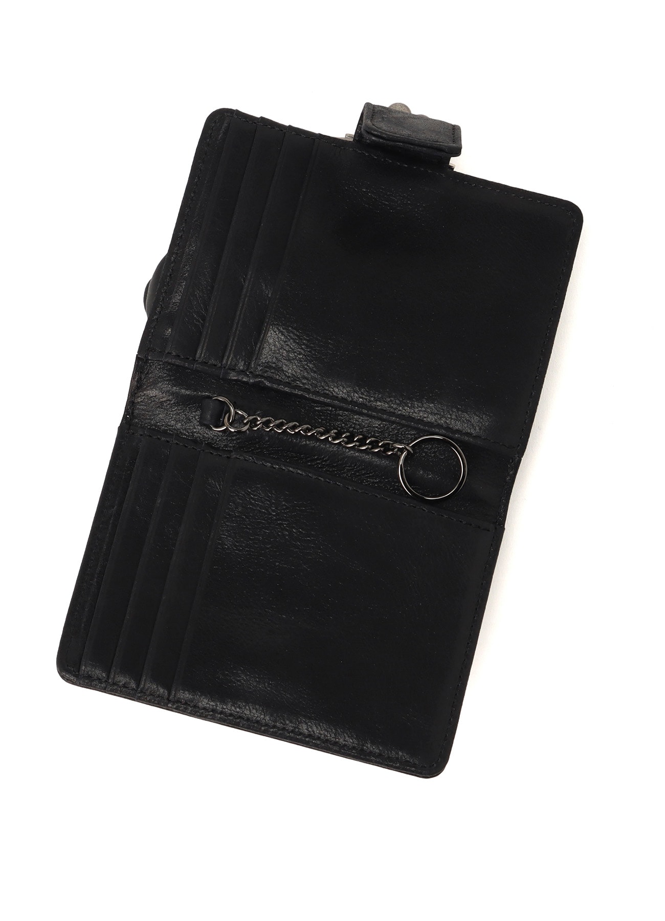 その他 YL Shop LEATHER CARD CASE W/ METAL CLASP(FREE SIZE Black): Y's｜THE