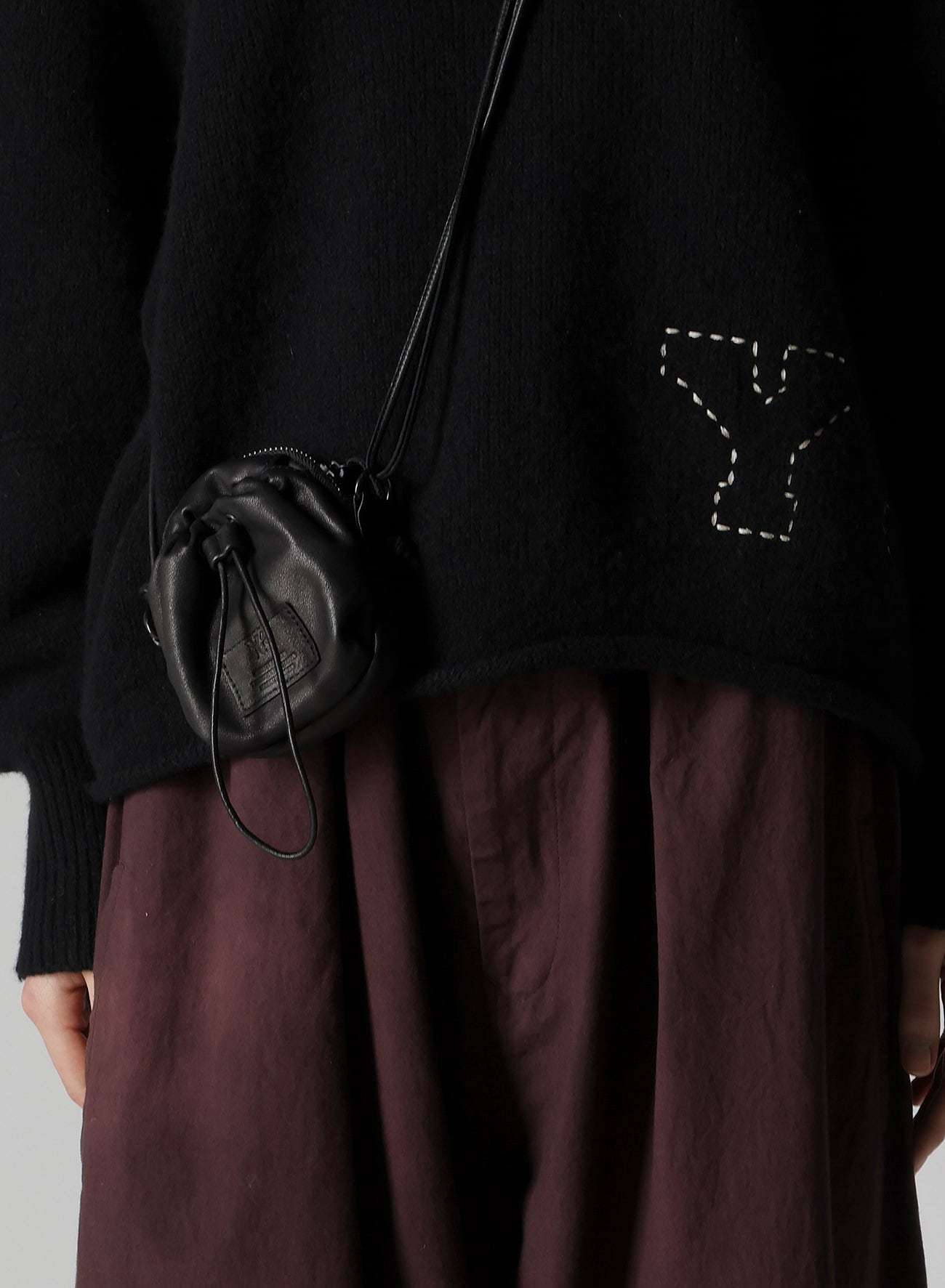 SOFT WATER-DYED LEATHER POUCH