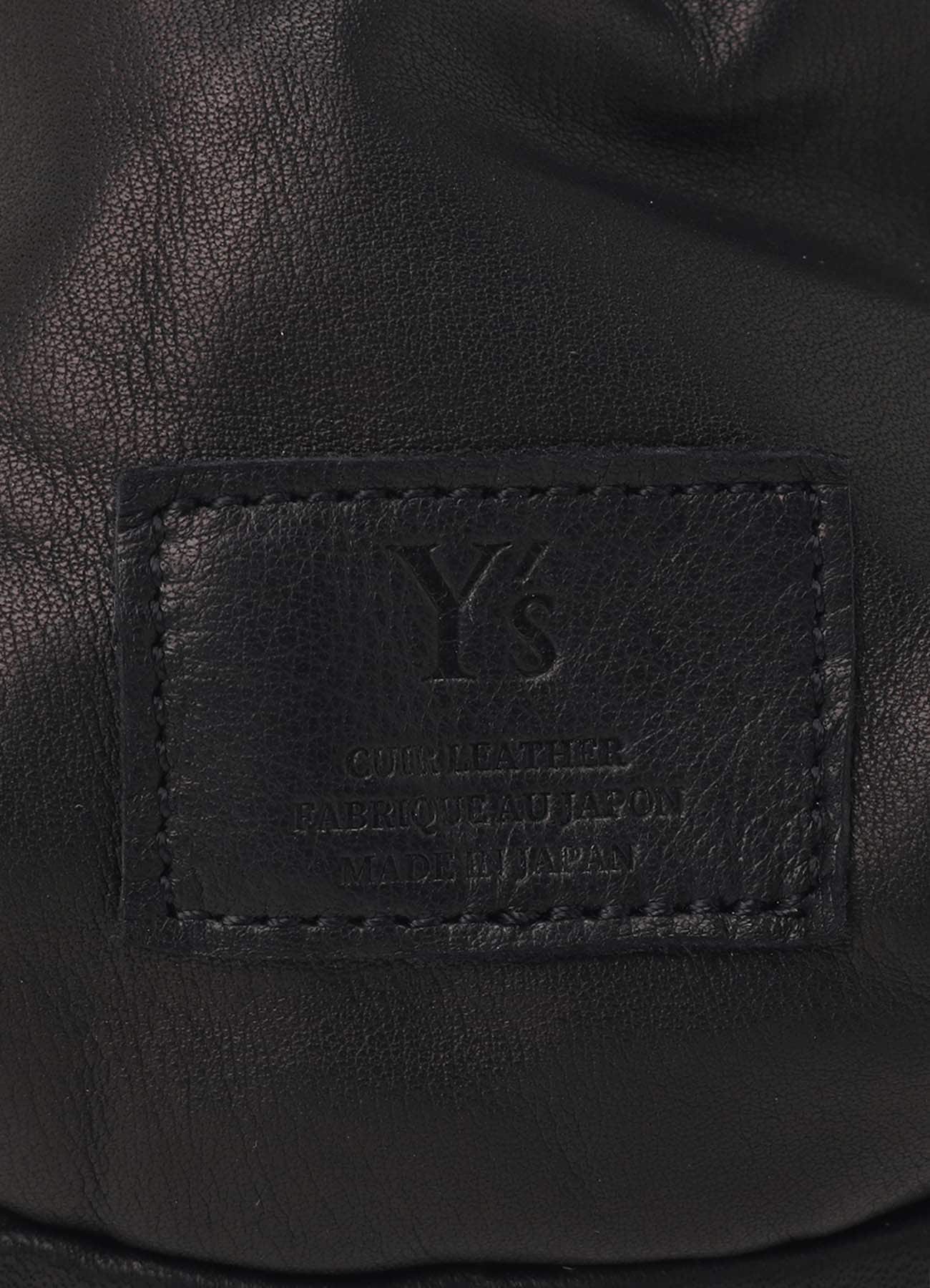 SOFT WATER-DYED LEATHER POUCH