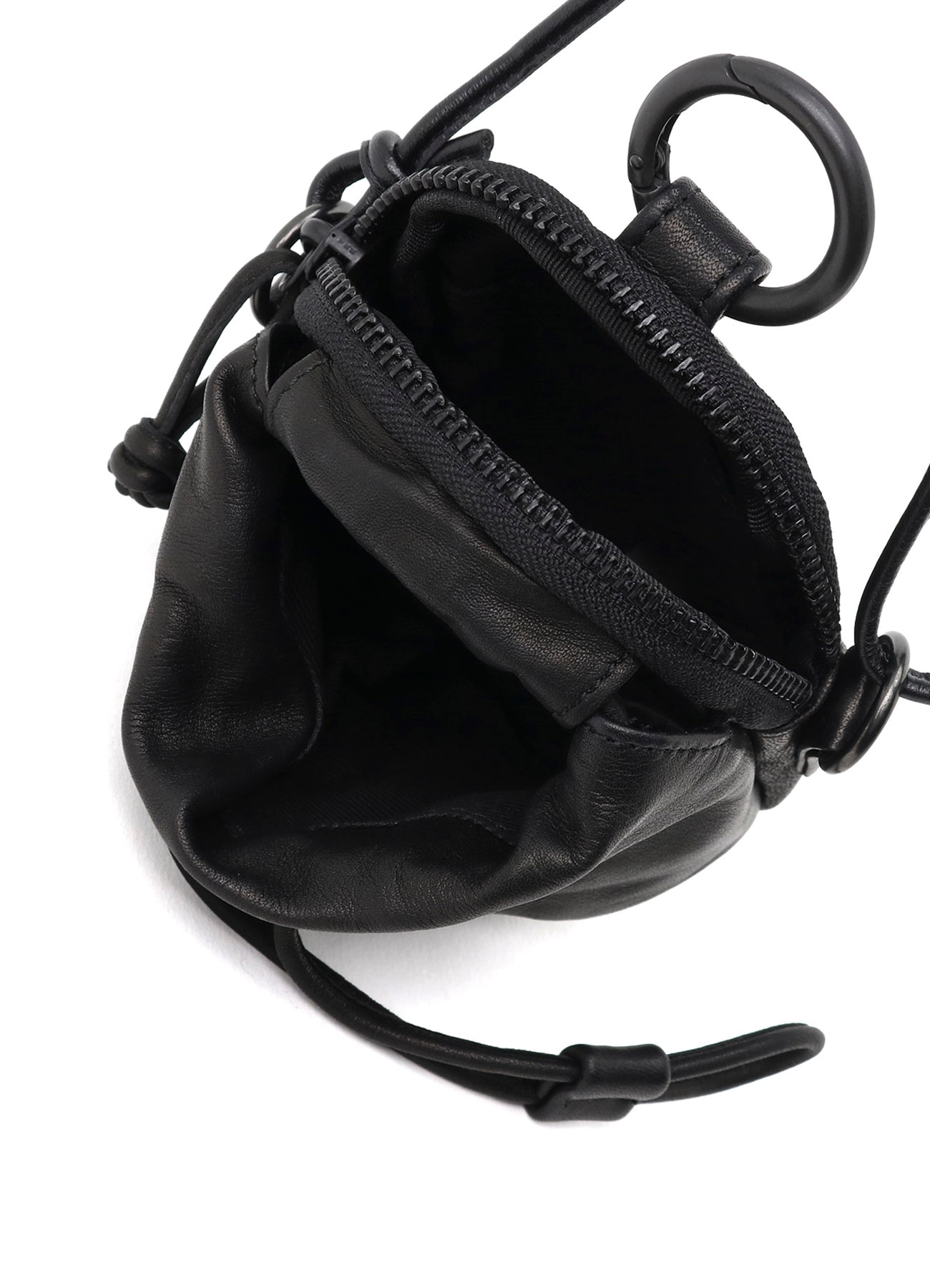 SOFT WATER-DYED LEATHER POUCH