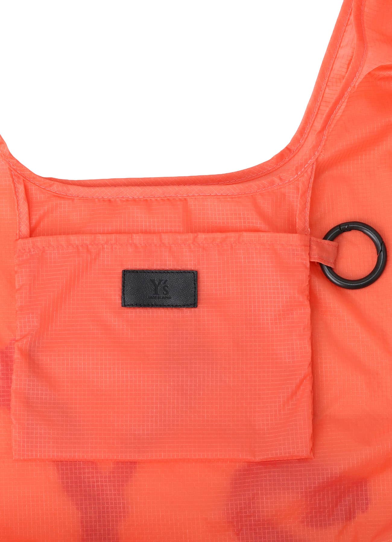 Y'S LOGO STITCH NYLON SHOPPING BAG