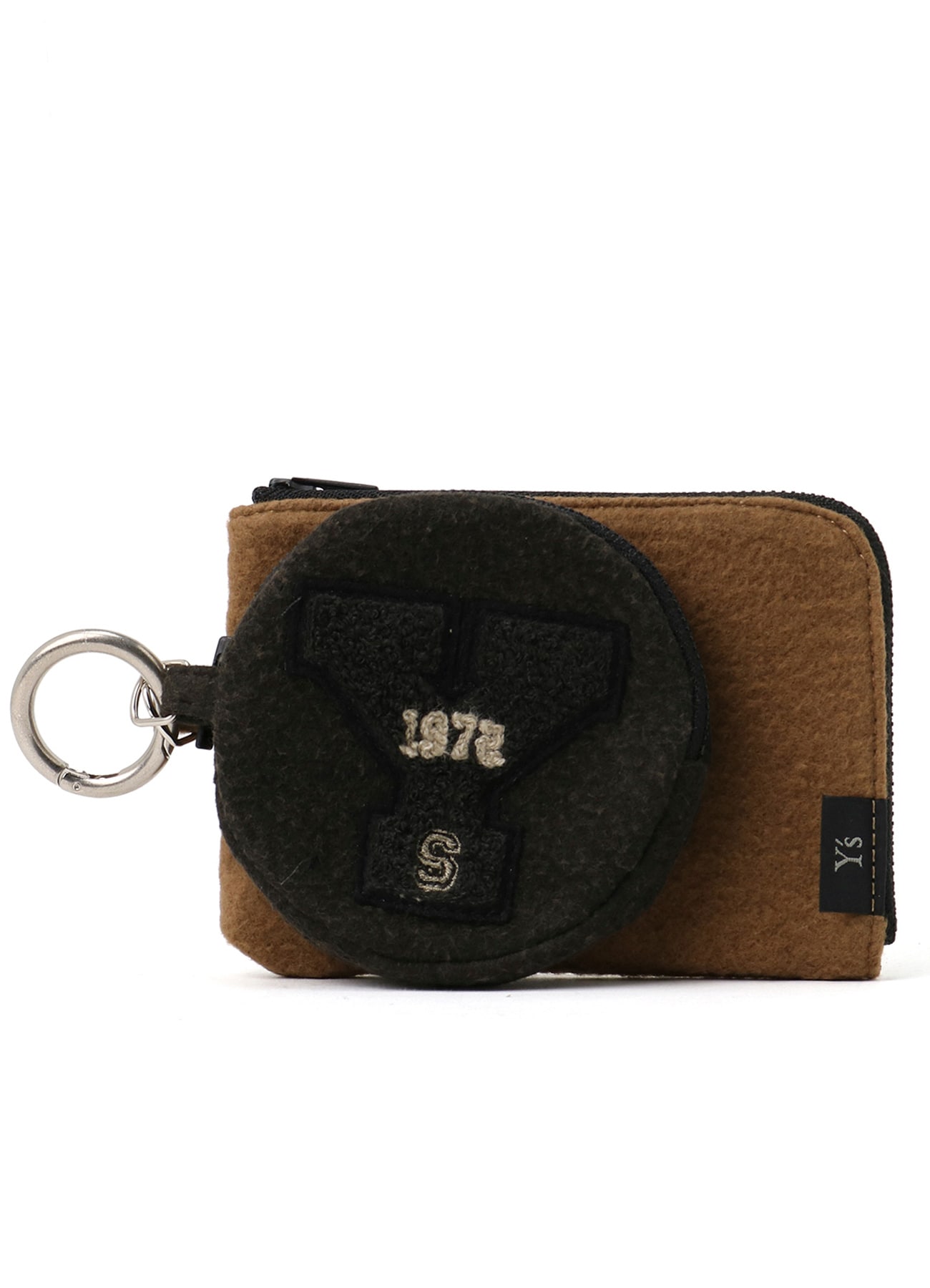 Y'S FLEECE DOUBLE POUCH