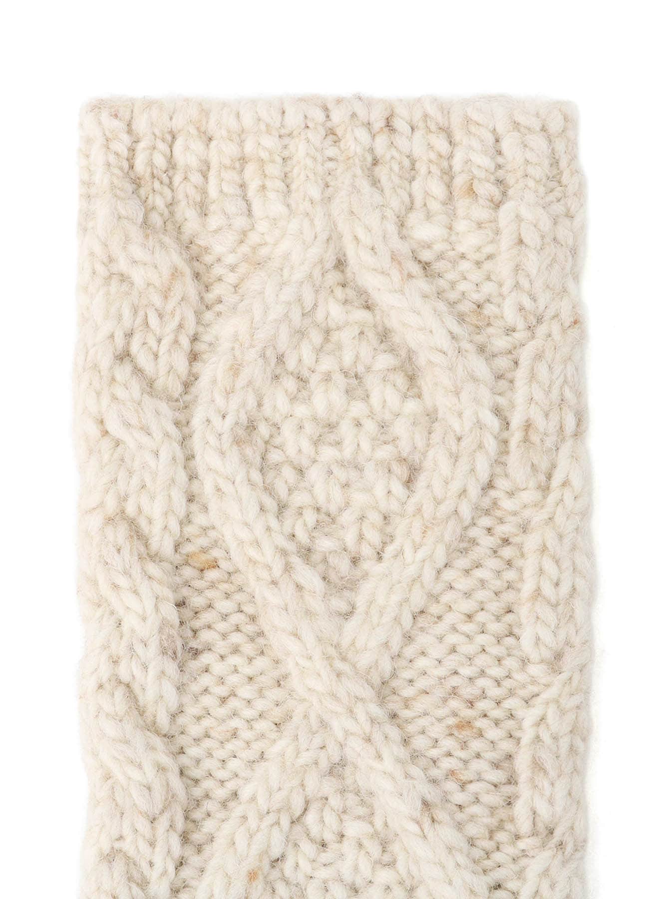 SLUB WOOL ARM WARMER