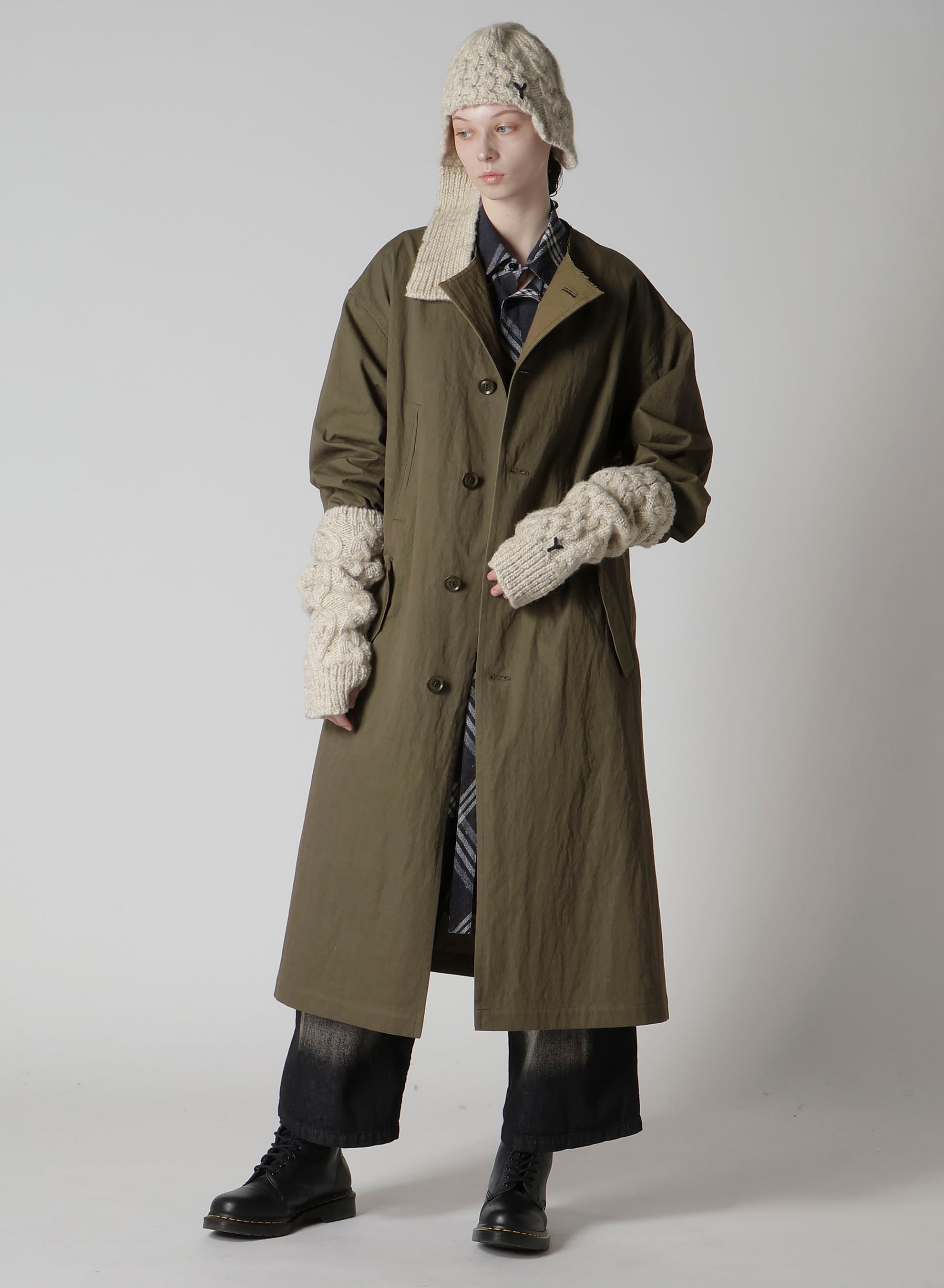 SLUB WOOL ARM WARMER