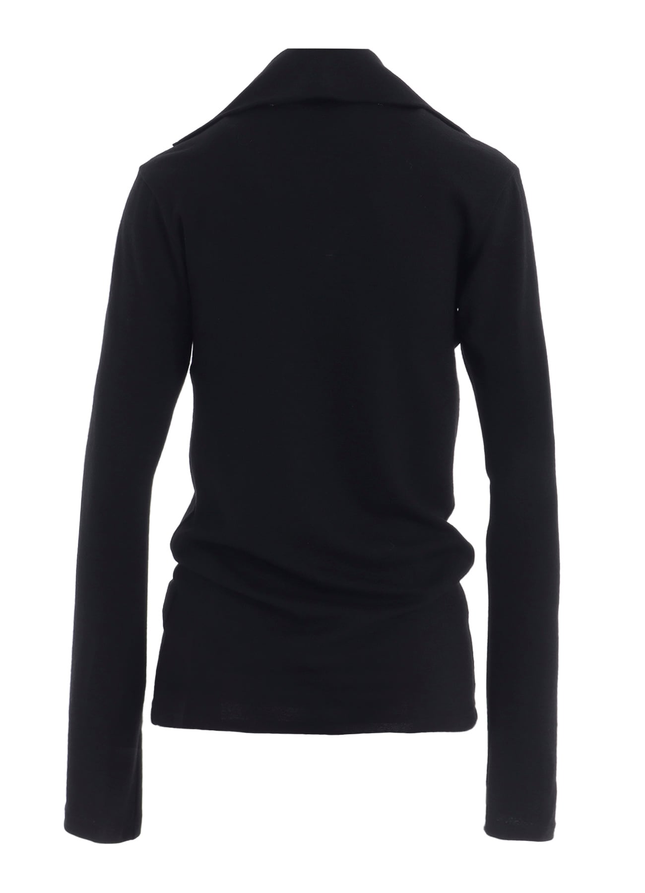 MILD WASHABLE JERSEY HIGH NECK BLOUSE