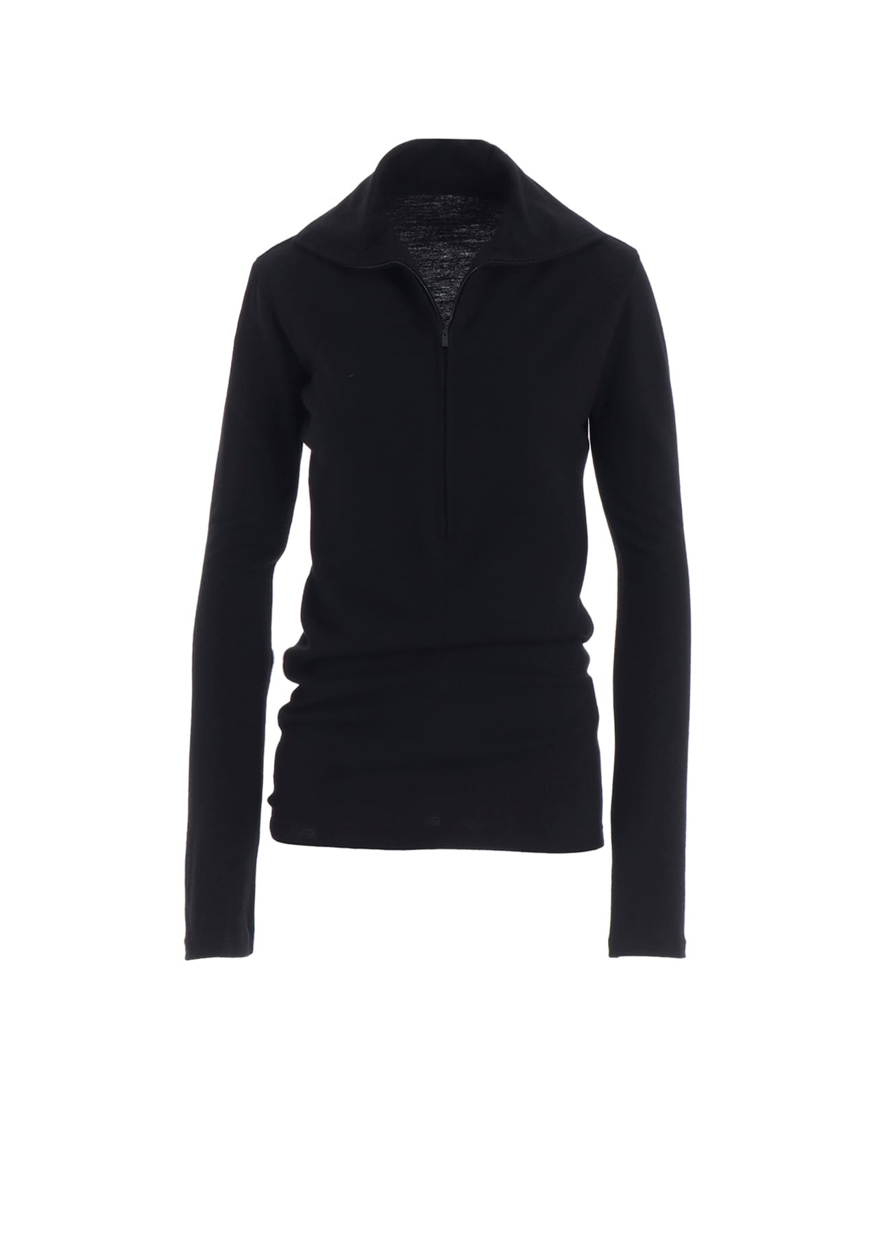 MILD WASHABLE JERSEY HIGH NECK BLOUSE