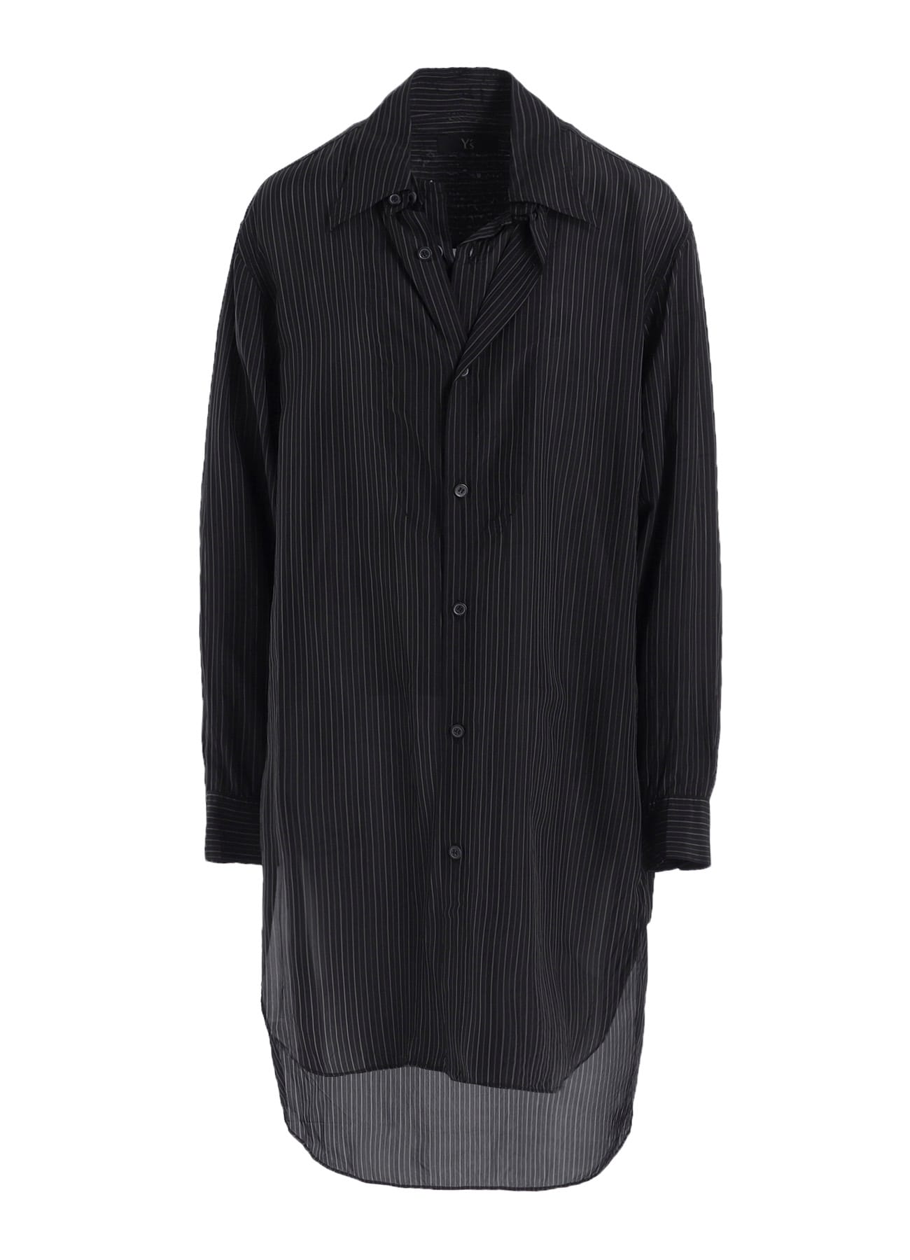 CUPRO STRIPE DOUBLE FRONT SHIRT