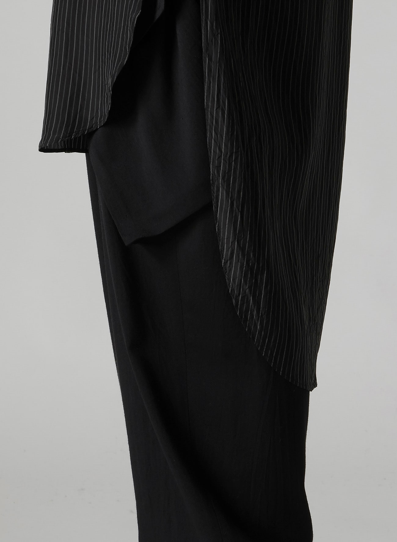 CUPRO STRIPE DOUBLE FRONT SHIRT