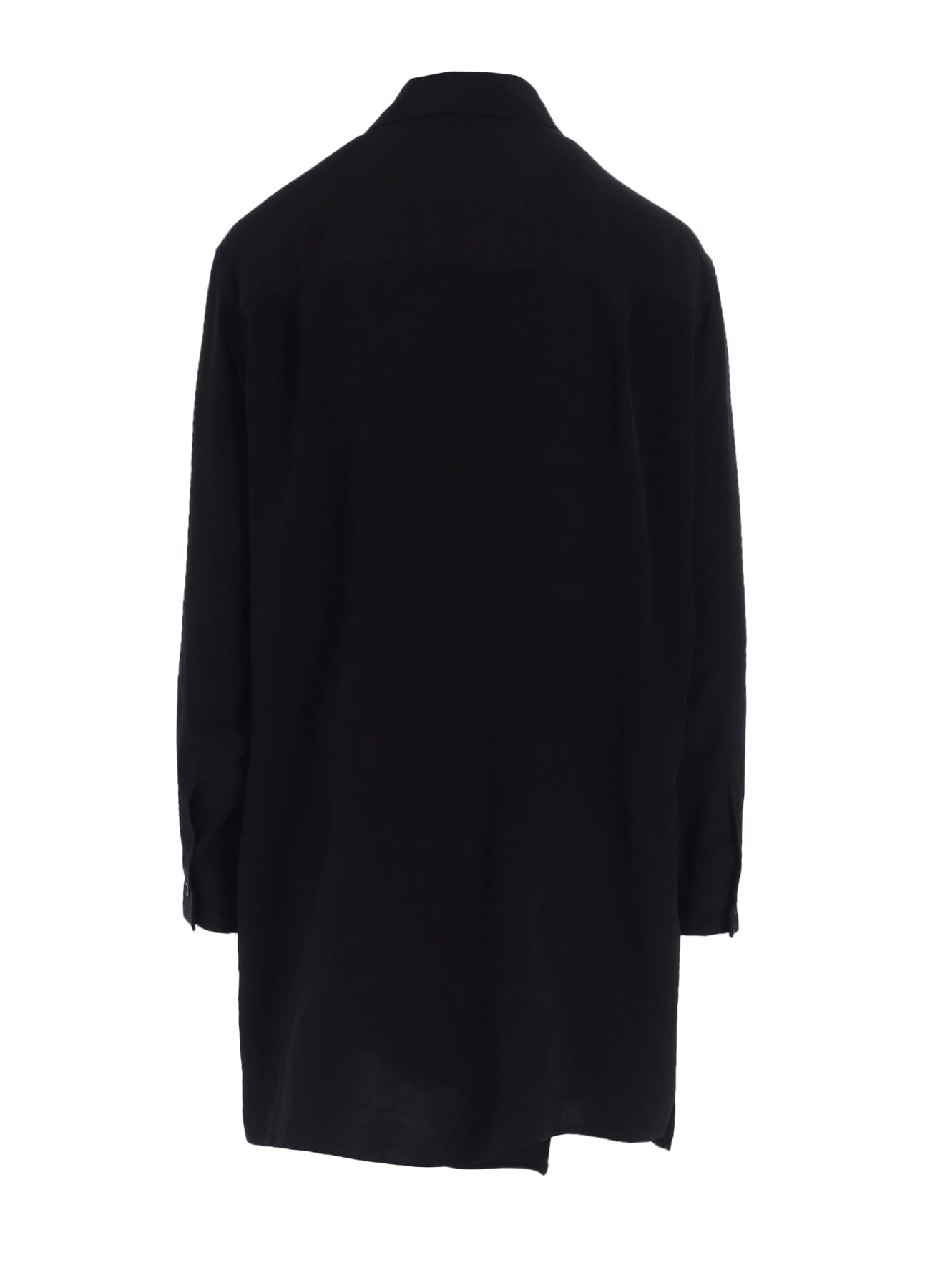 TA/PE CREPE DE CHINE ASYMMETRIC BLOUSE
