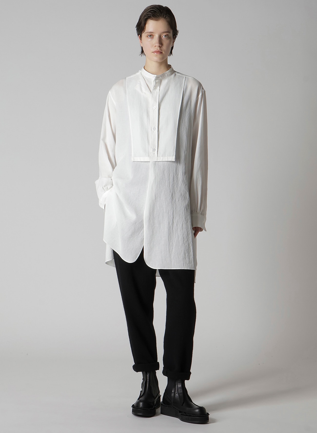 COTTON VIYELLA FRONT CLOTH BLOUSE