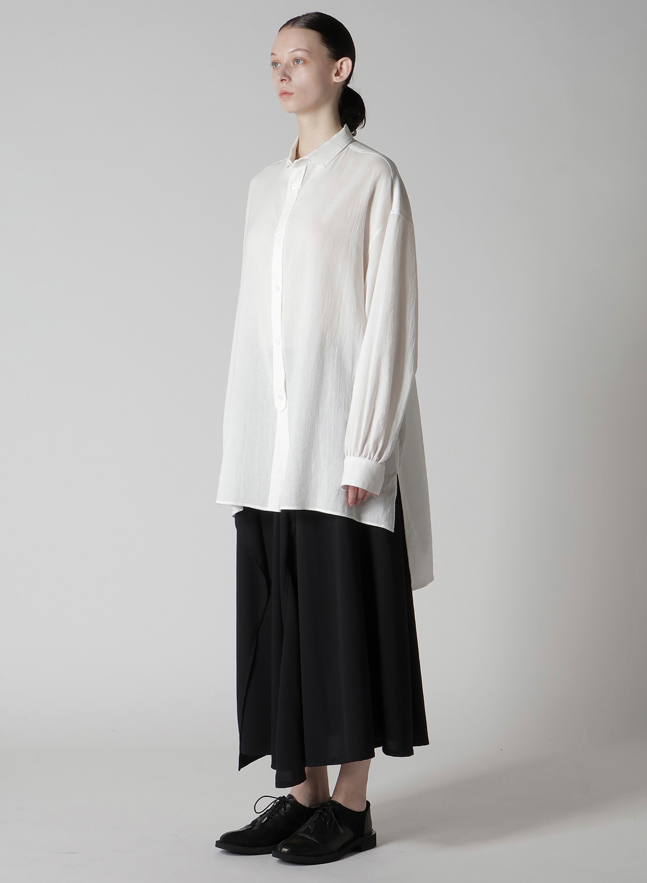 COTTON VIYELLA DESIGN COLLAR BIG BLOUSE