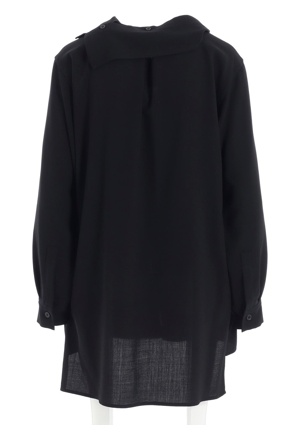 WOOL SERGE SAILOR COLLAR BLOUSE