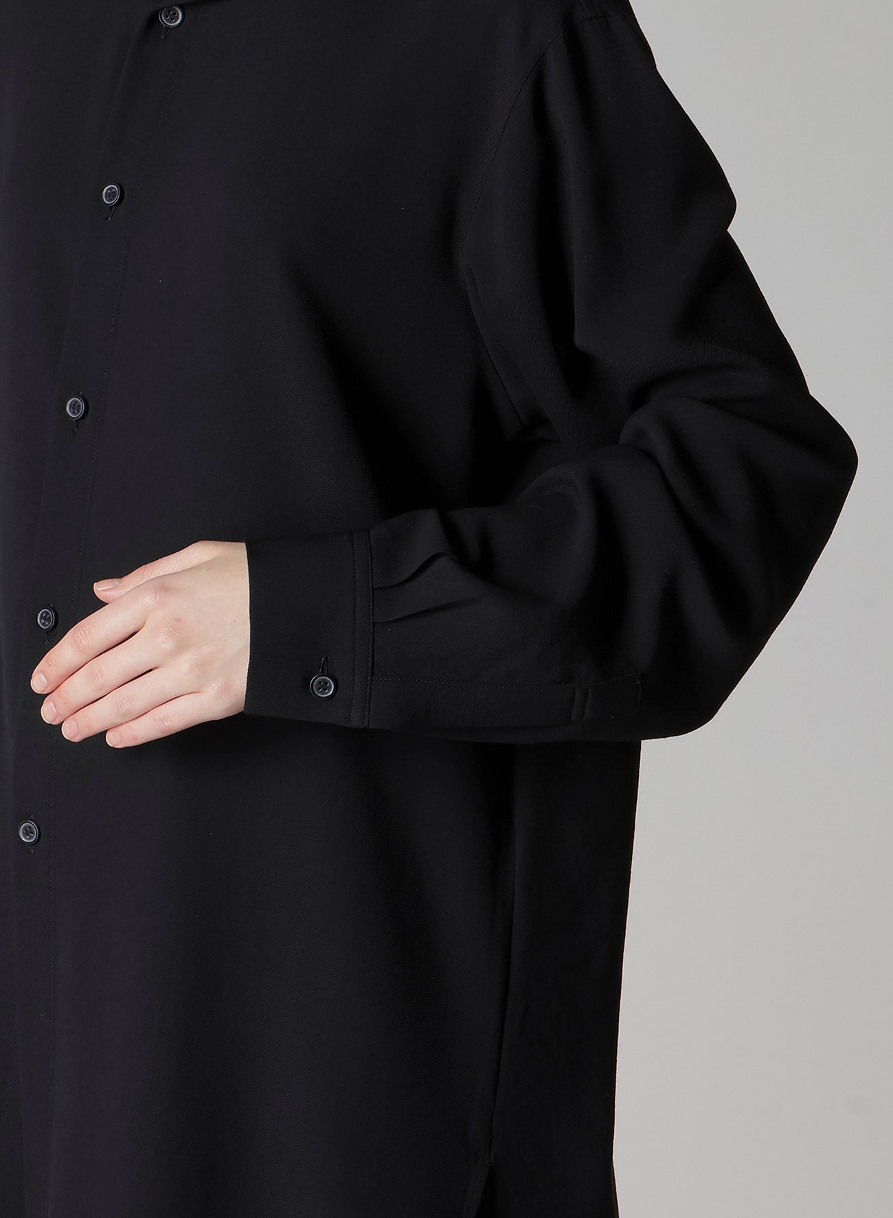 WOOL SERGE SAILOR COLLAR BLOUSE