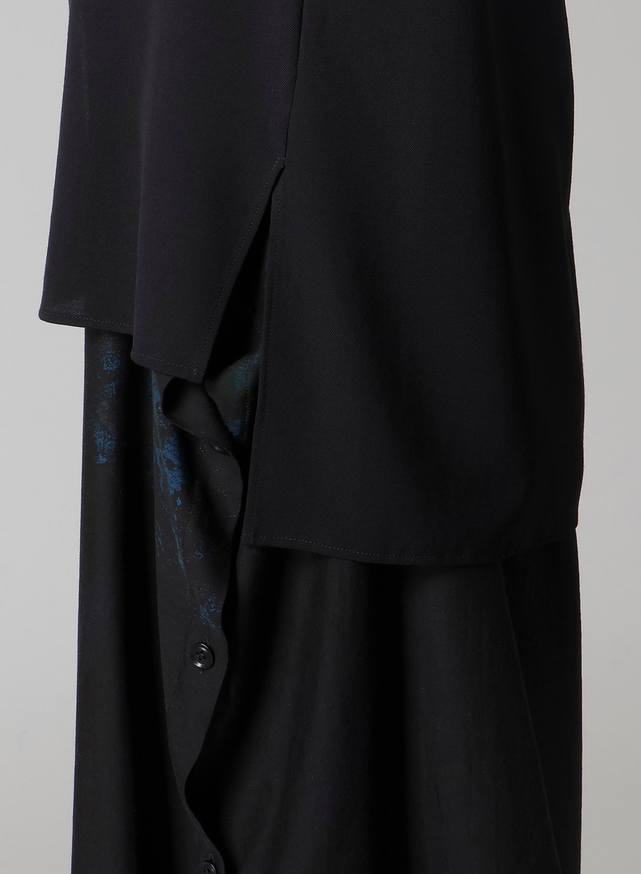 WOOL SERGE SAILOR COLLAR BLOUSE
