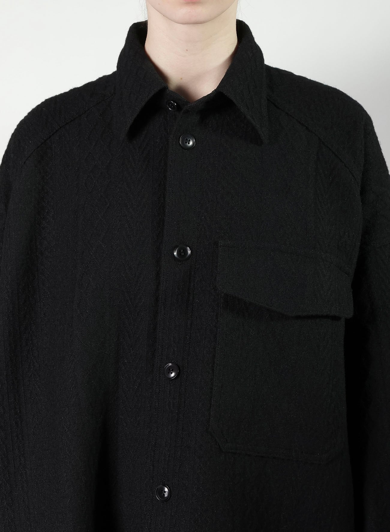 CABLE JQ KNIT BLOUSE