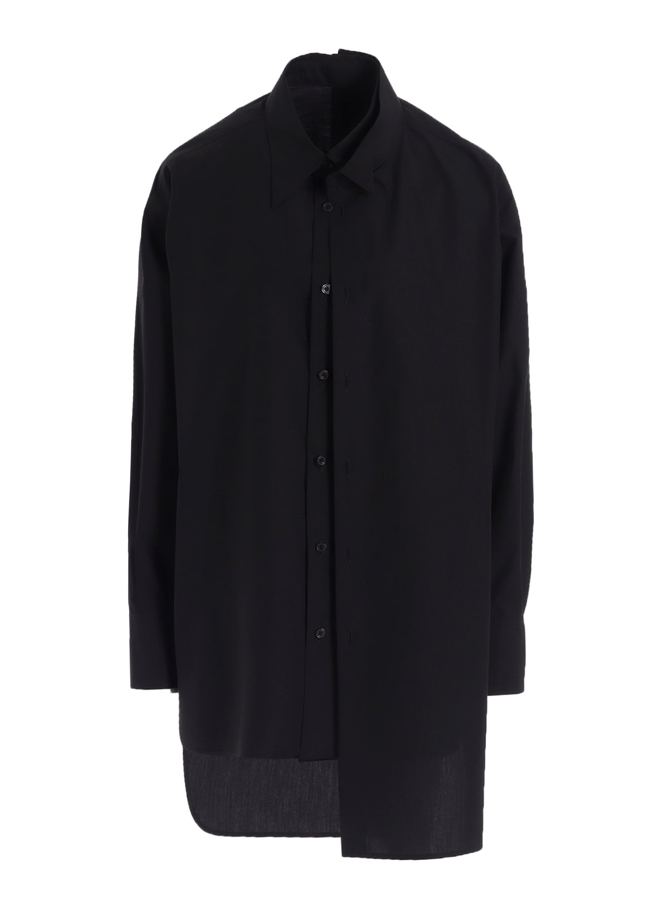 COMPACT TYPEWRITER WING COLLAR DOUBLE SHIRT