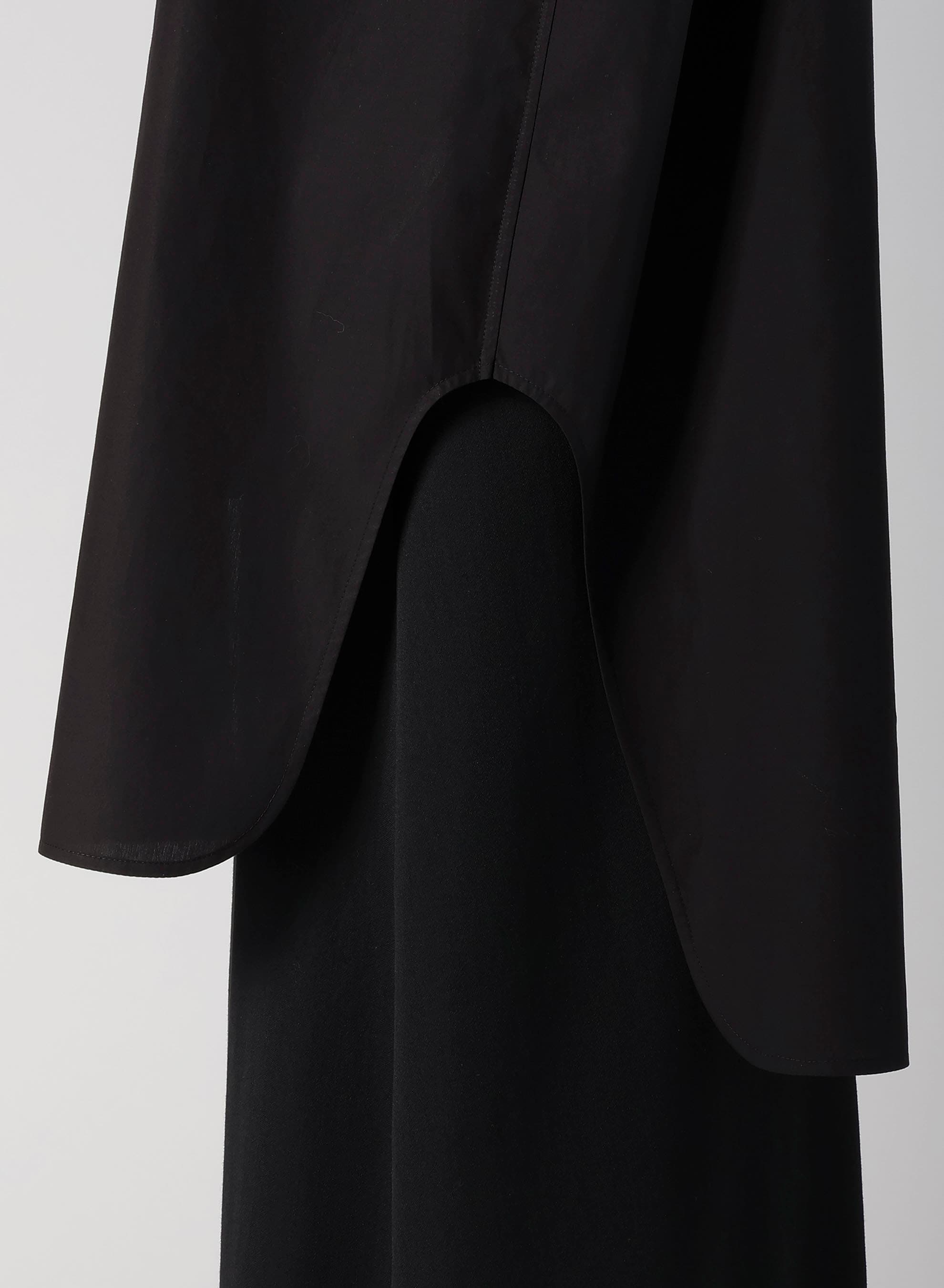 COMPACT TYPEWRITER WING COLLAR DOUBLE SHIRT