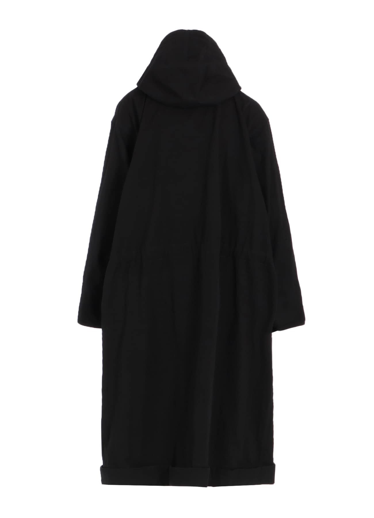 COTTON NYLON GABARDINE MILITARY COAT