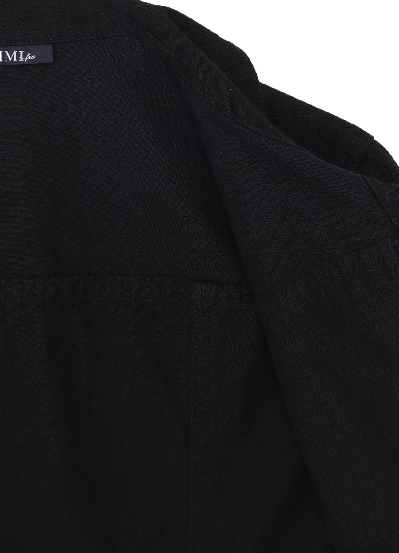 COTTON NYLON GABARDINE MILITARY COAT