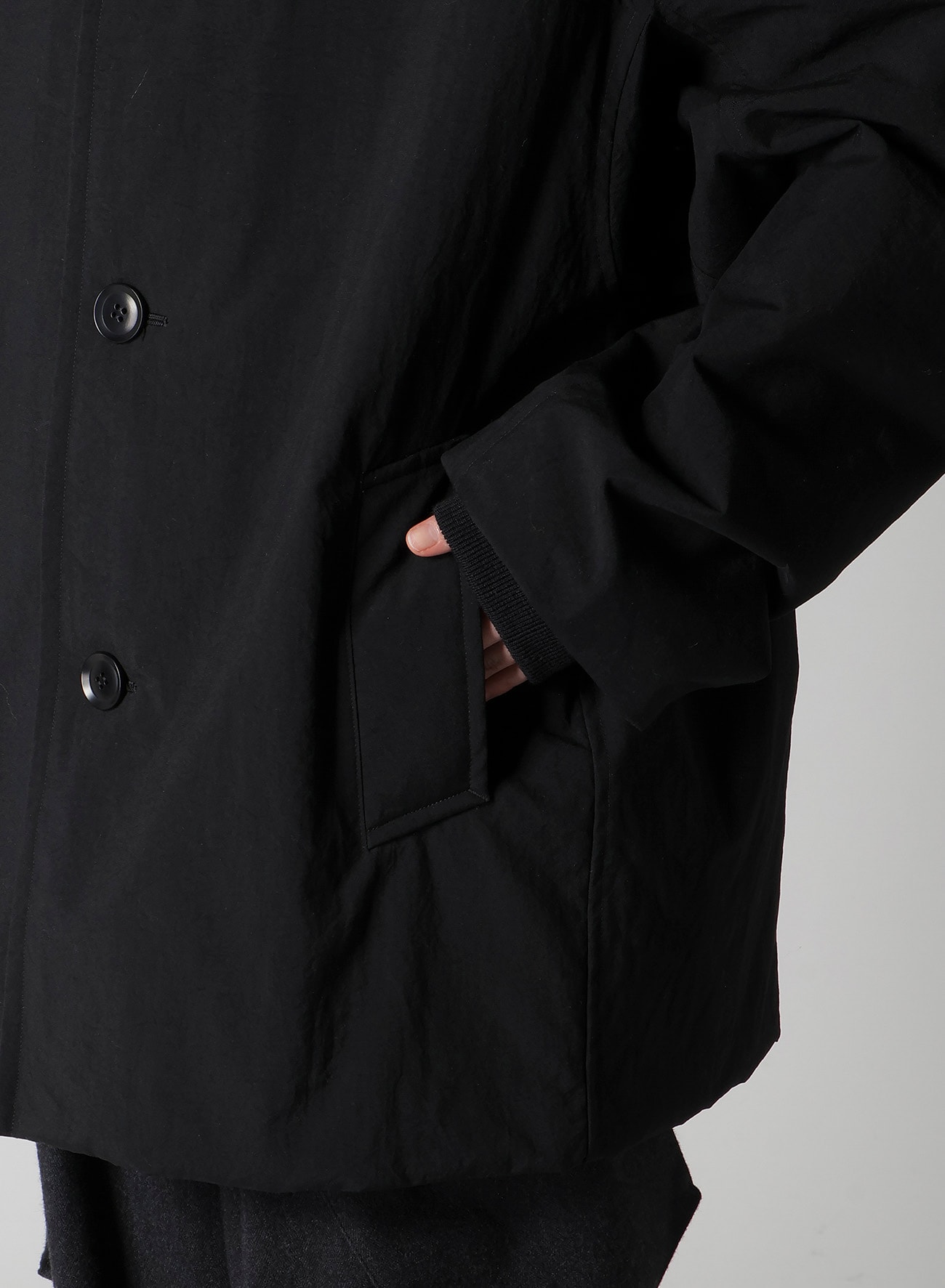 NY/ VINTAGE OXFORD HOODIE COAT