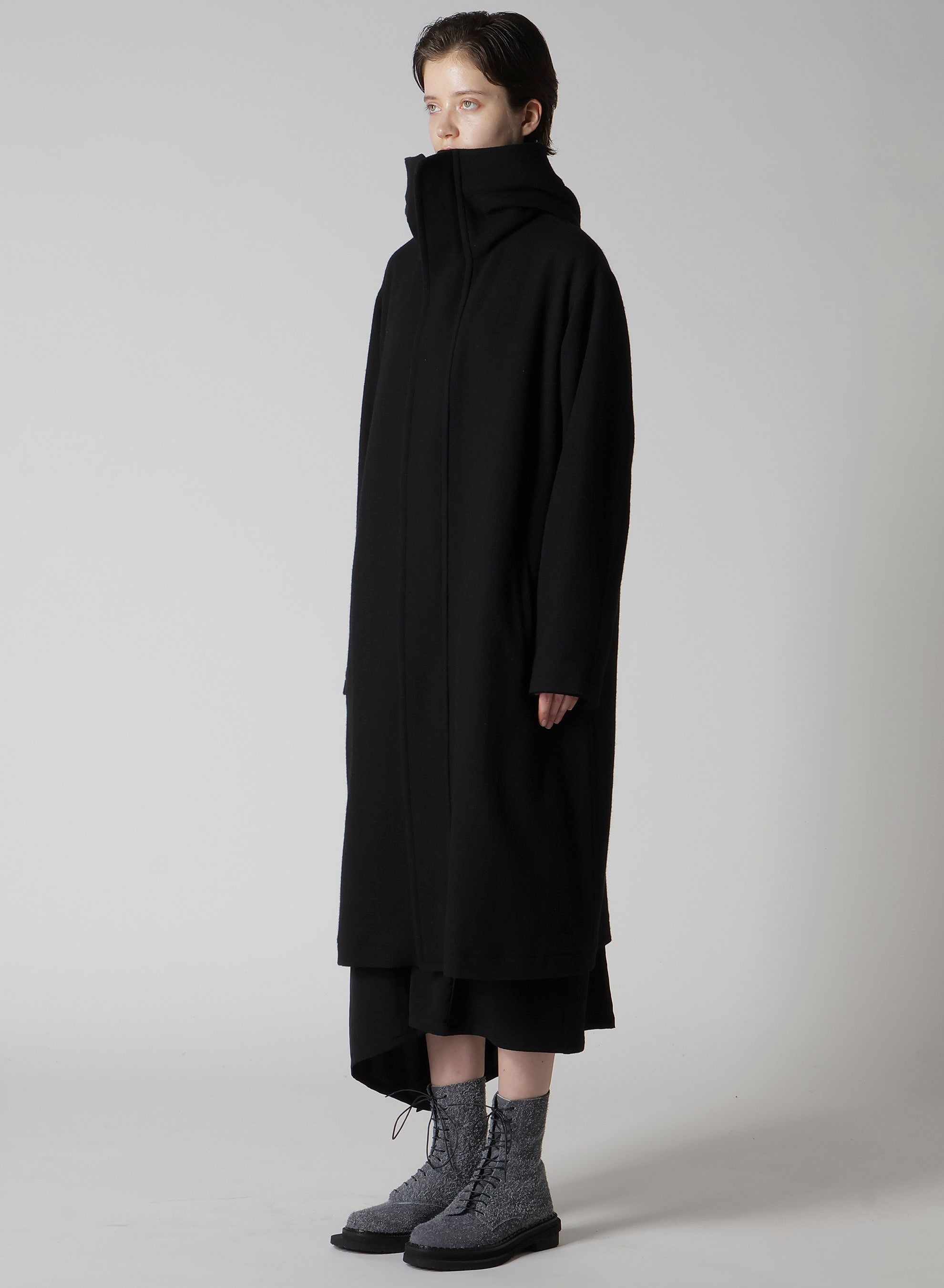 TOP VINTAGE FLANNEL HOODIE COAT