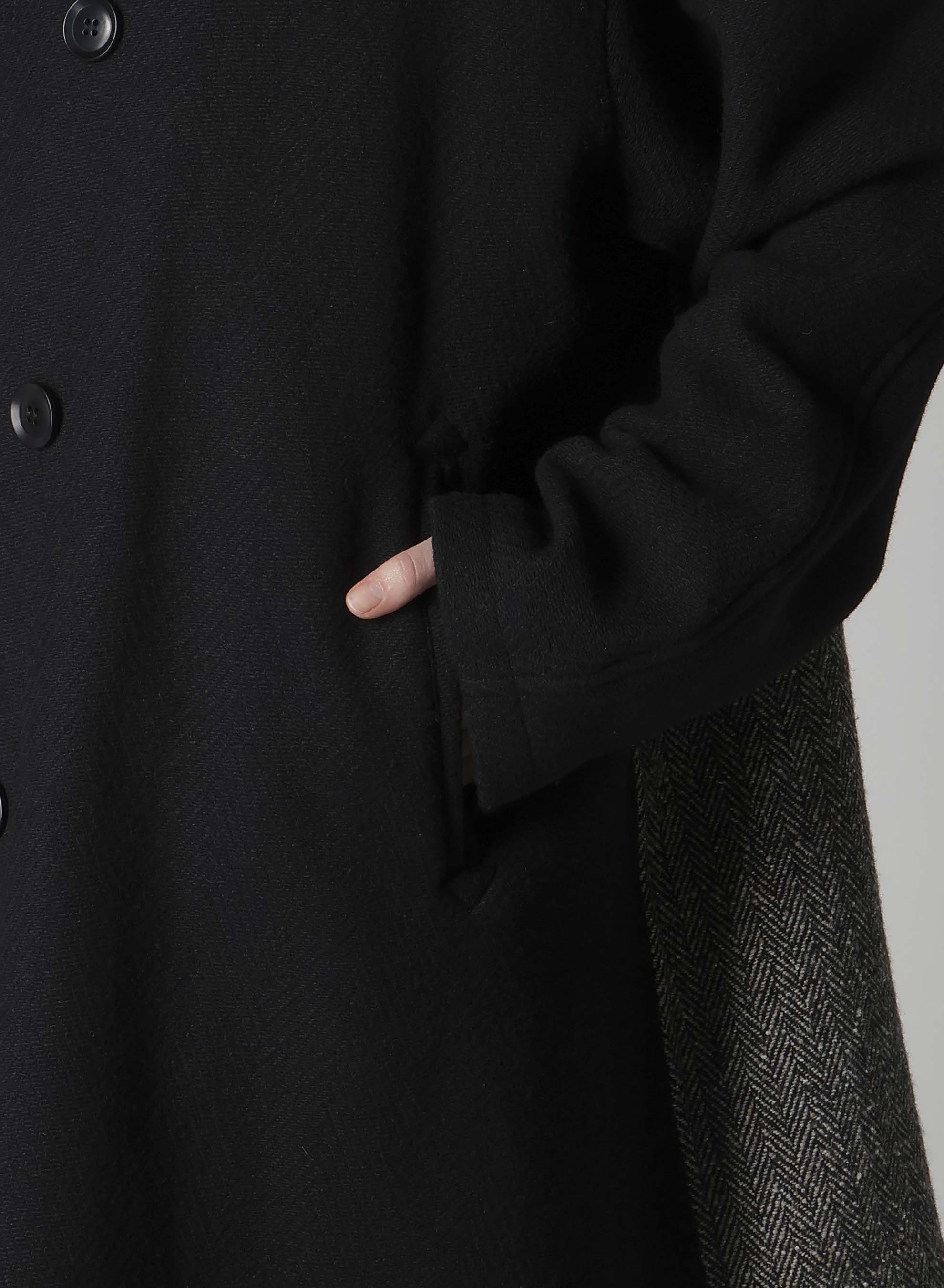 BIG HERRINGBONE P COAT