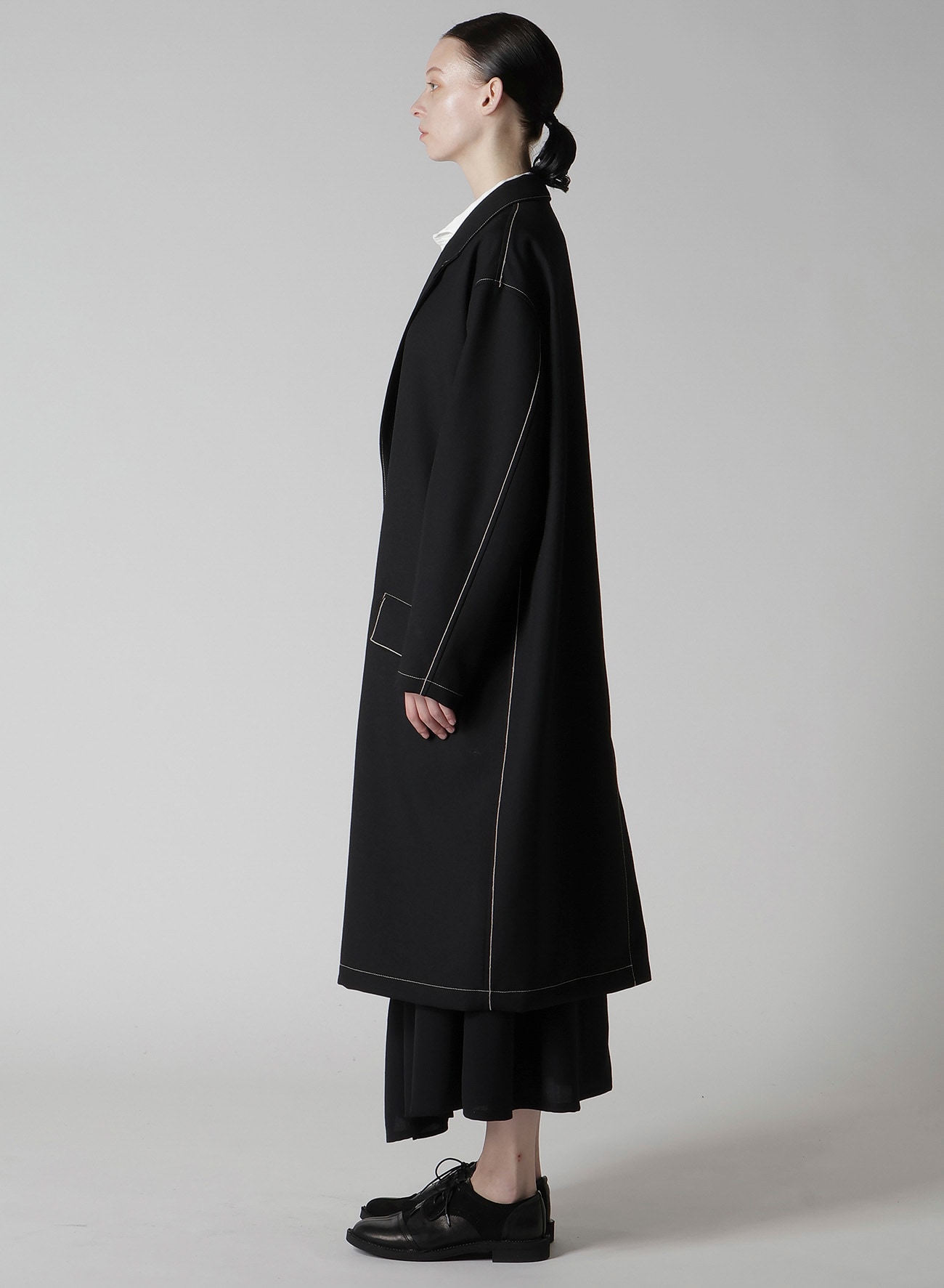MARINE SAILOR 3-BUTTON TAILORED COAT