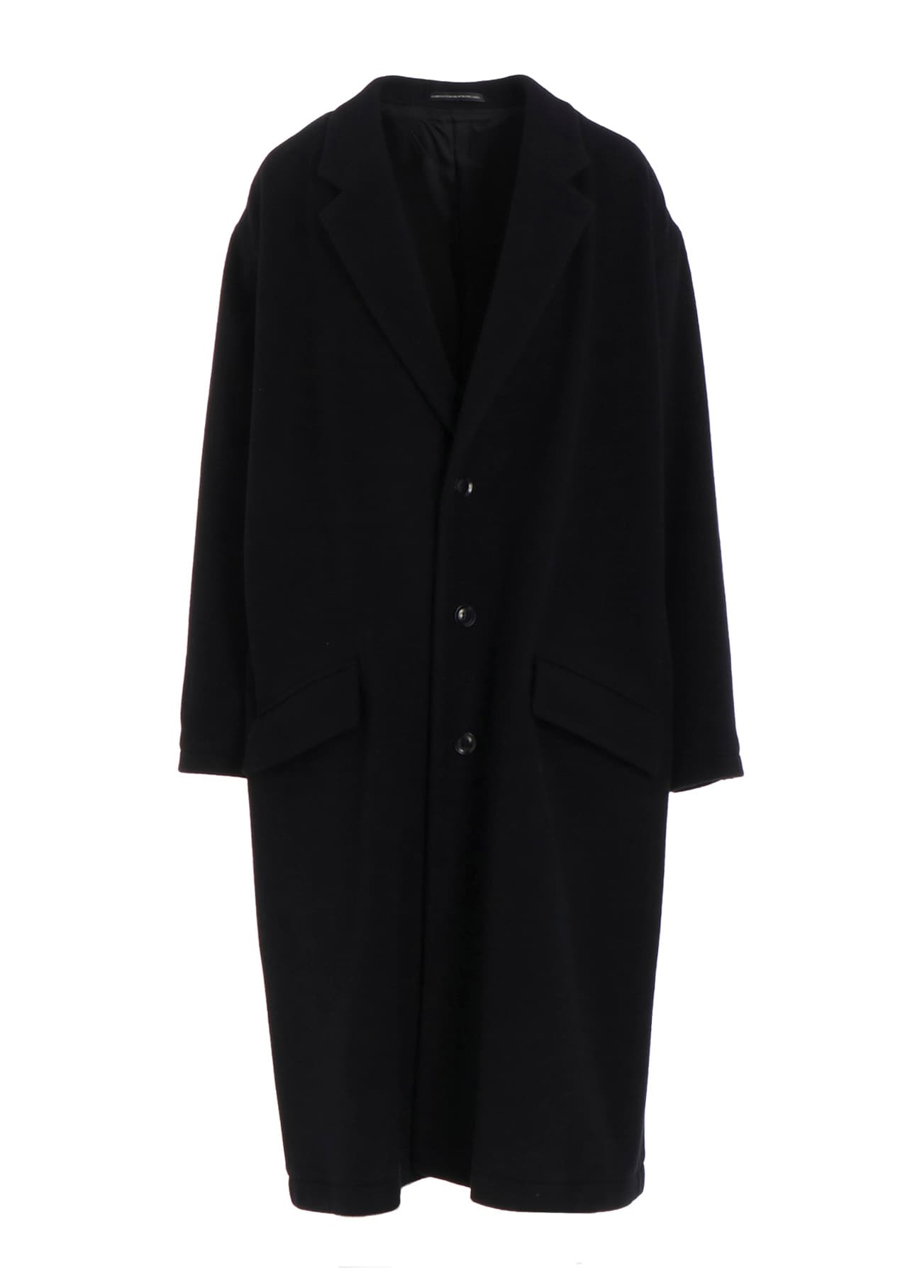 WOOL MOSSER 3-BUTTON TAILORED COAT