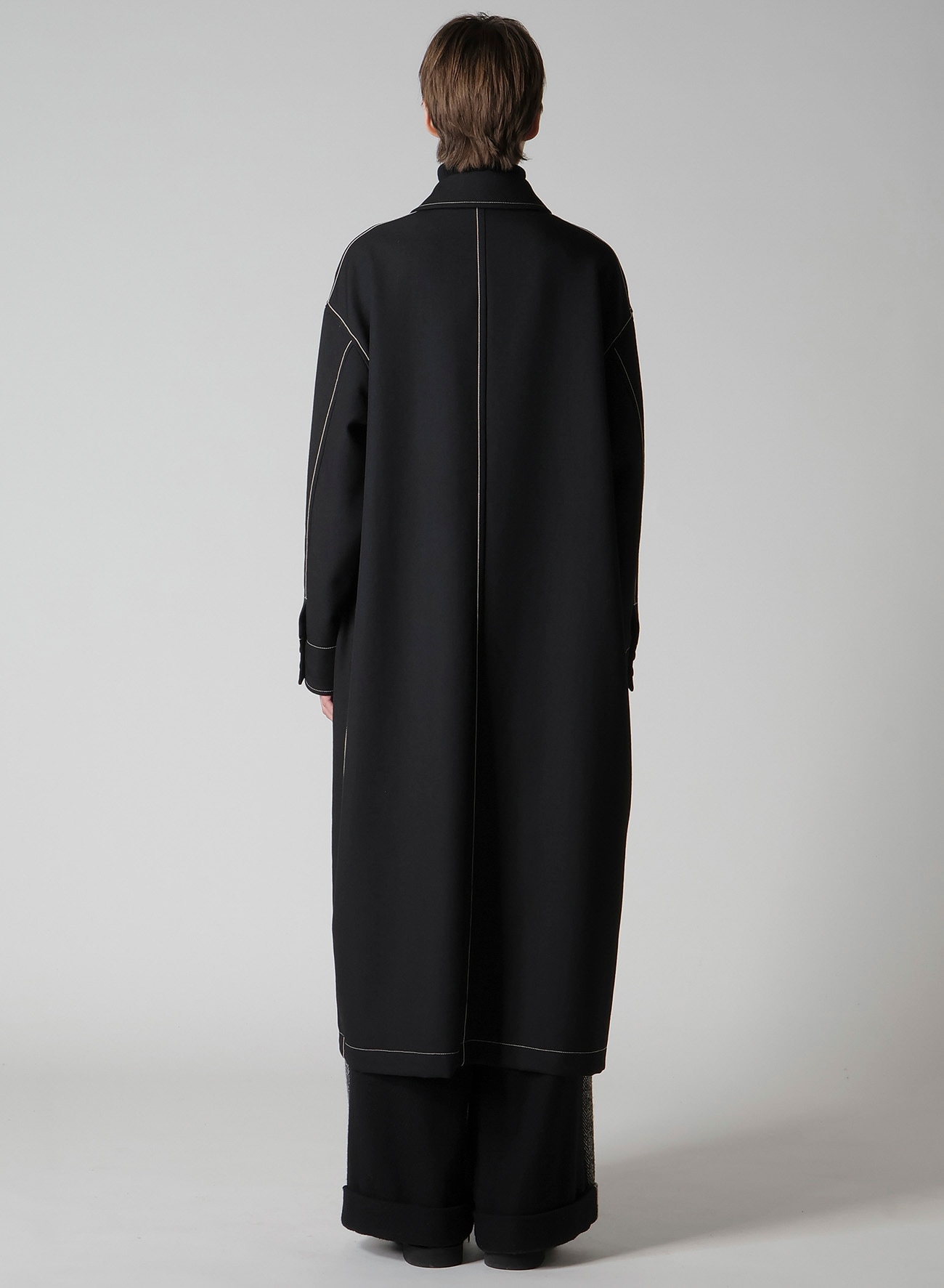 MARINE SAILOR TURN OVER COLLAR COAT