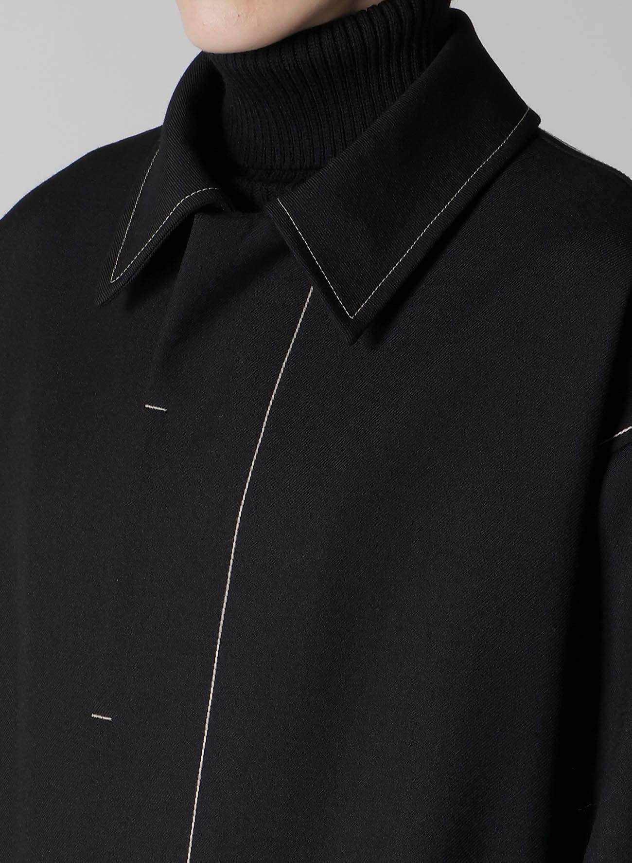 MARINE SAILOR TURN OVER COLLAR COAT