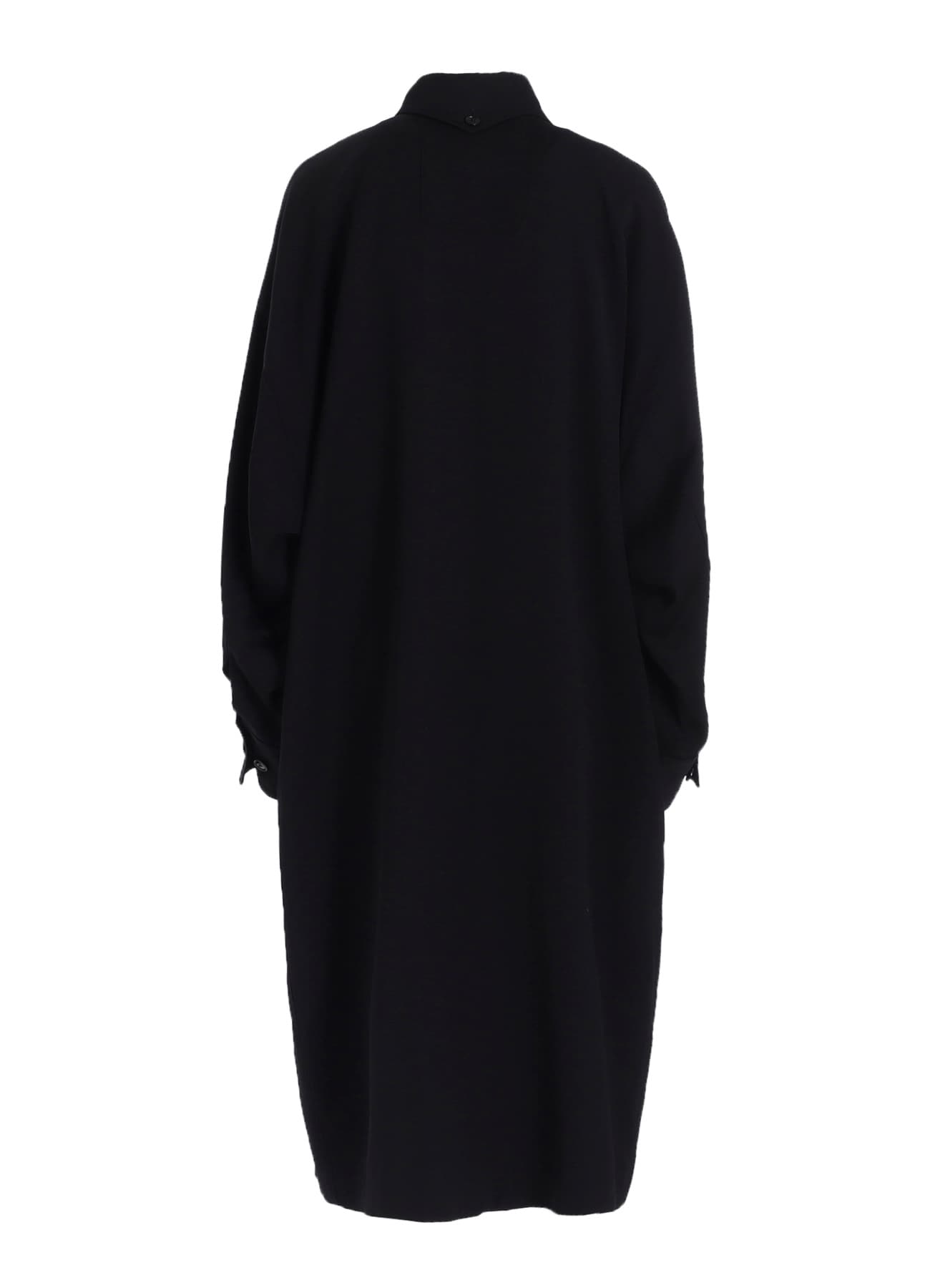WOOL GABARDINE LONG COAT