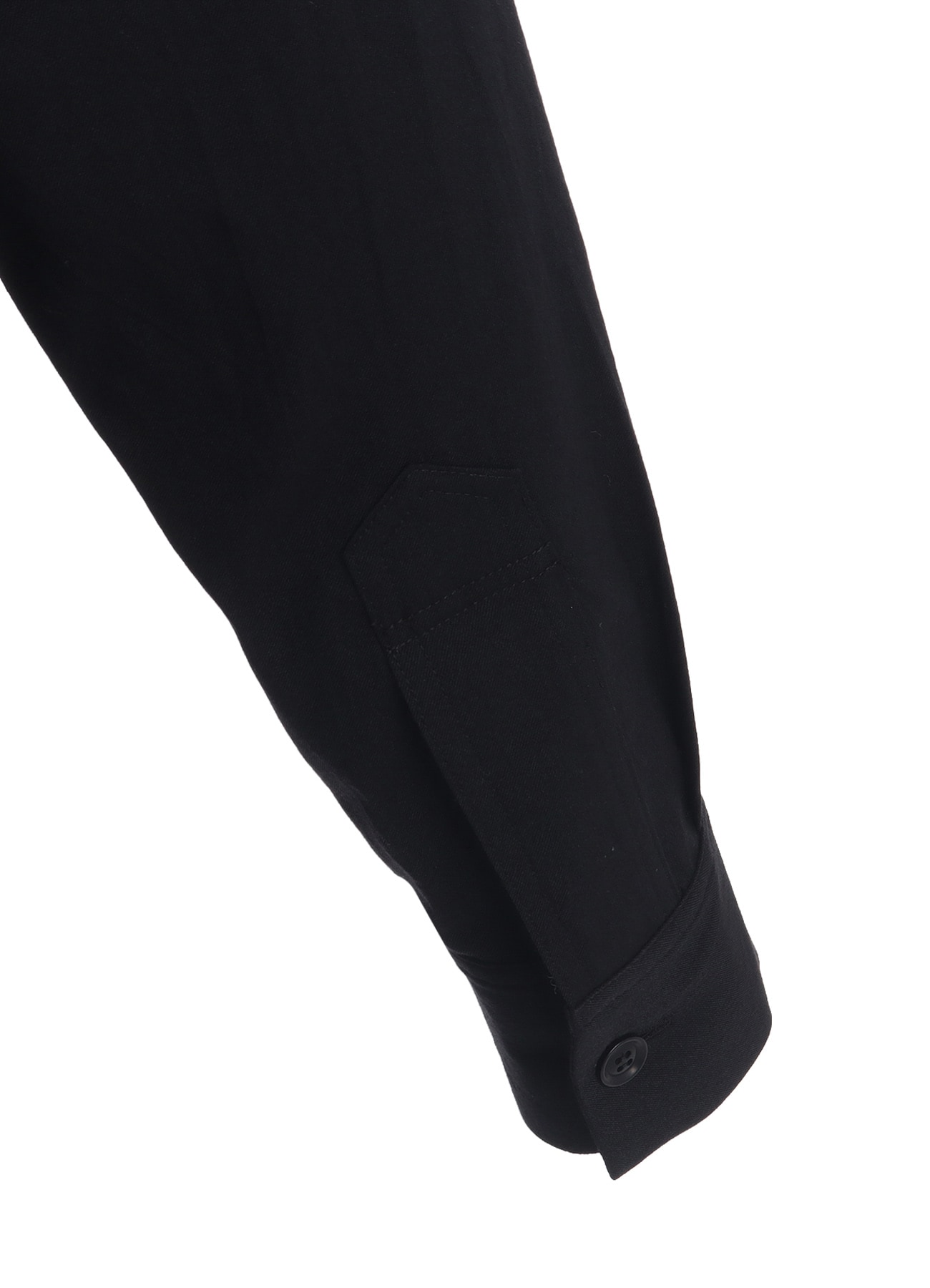 WOOL BREND TWILL MILITARY SHIRT DRESS