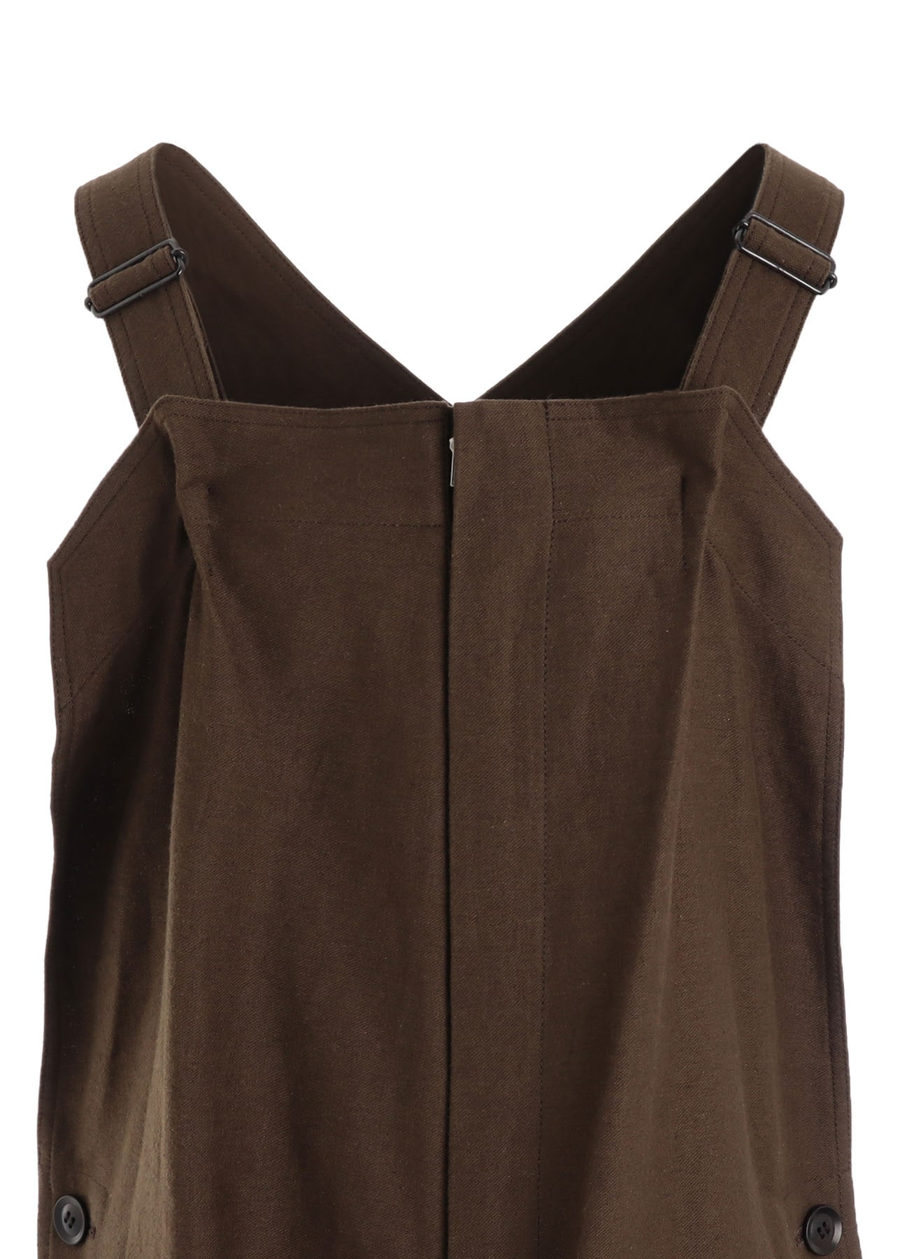 COTTON/FLAX MOLESKIN OVERALLS