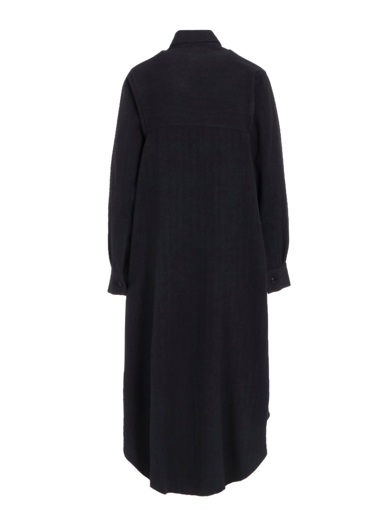 W/NY HERRINGBONE MILITARY LONG DRESS