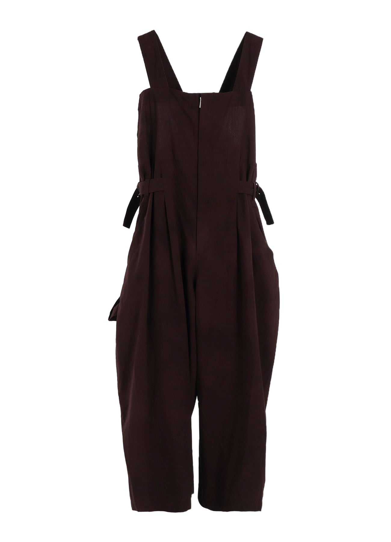 GARMENT-DYED BIG OVERALL(XS Bordeaux): Y's｜THE SHOP YOHJI