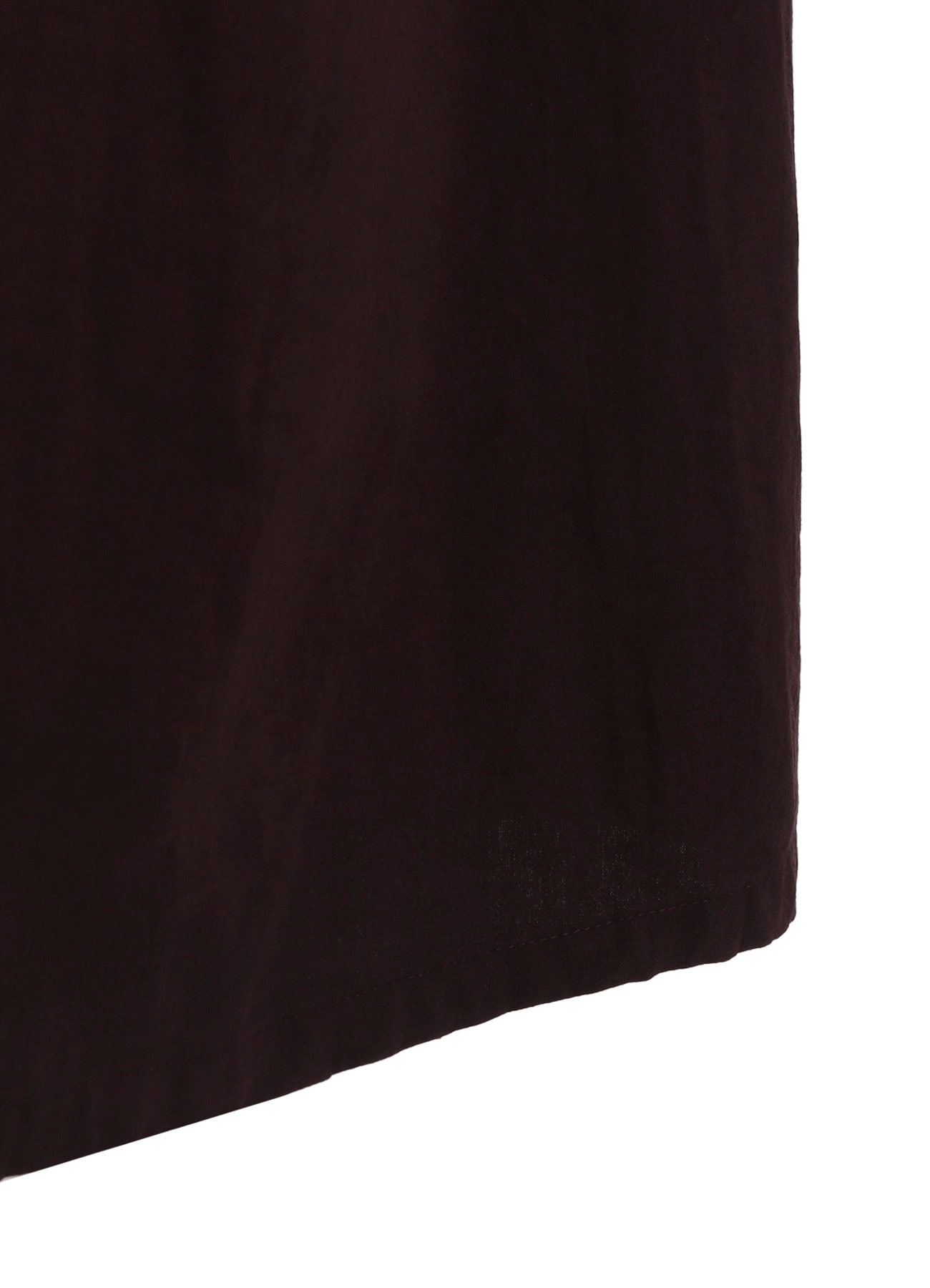 GARMENT-DYED OPEN COLLAR SHIRTS DRESS