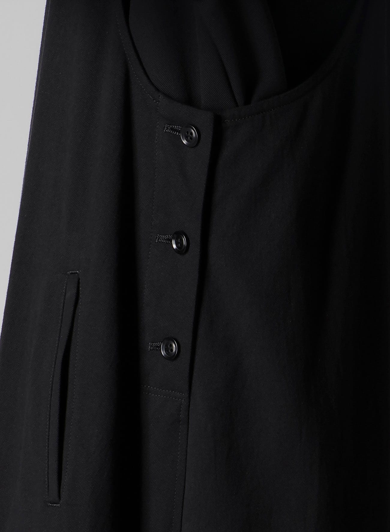 C/RY GABARDINE OVERALLS DRESS