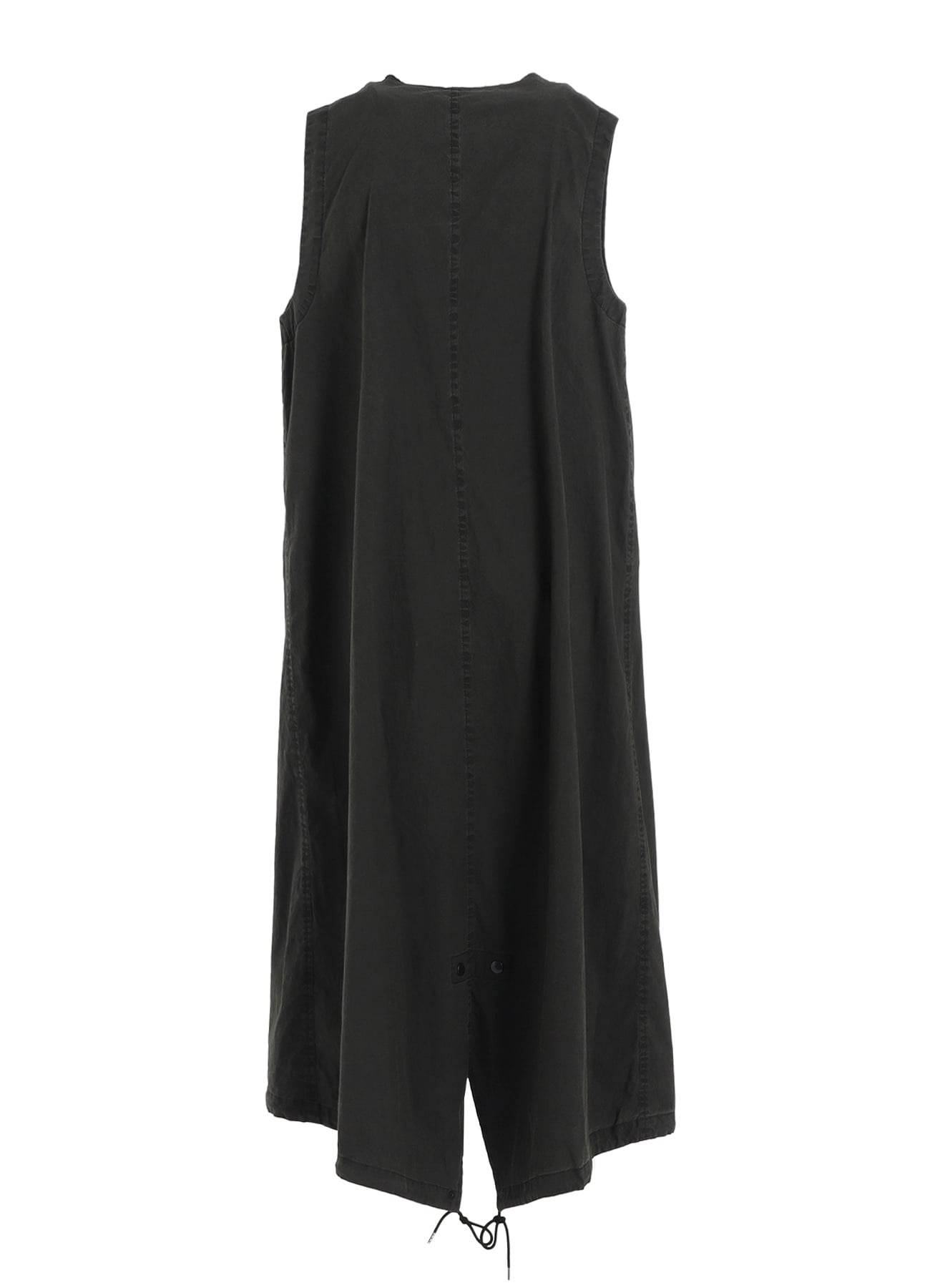 C/N PIGMENT COATED FISHTAIL DRESS