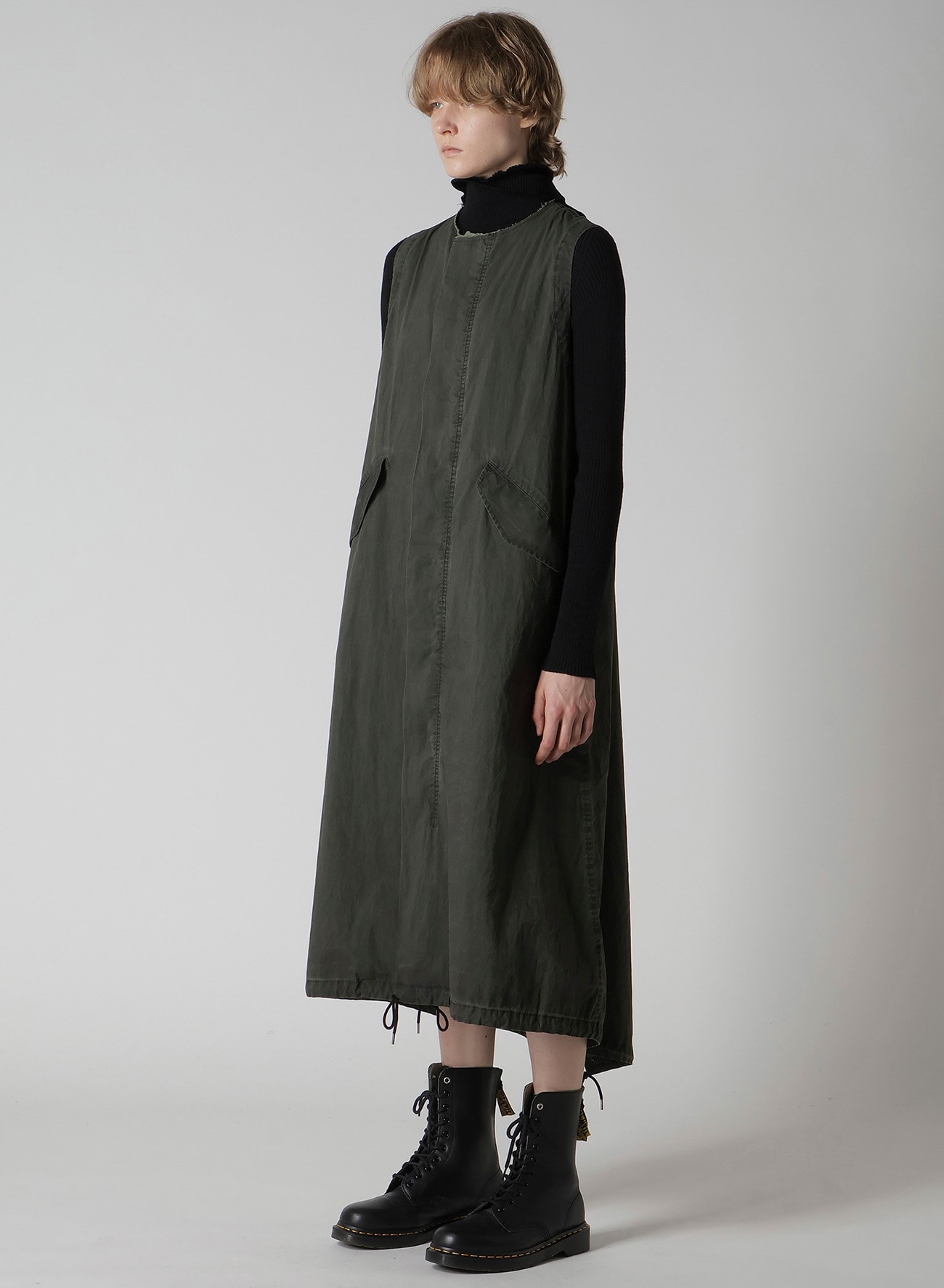 楓　斑杢　作り黒漆染め　クローソン型　セミヒル STAFF STYLING｜THE SHOP YOHJI YAMAMOTO