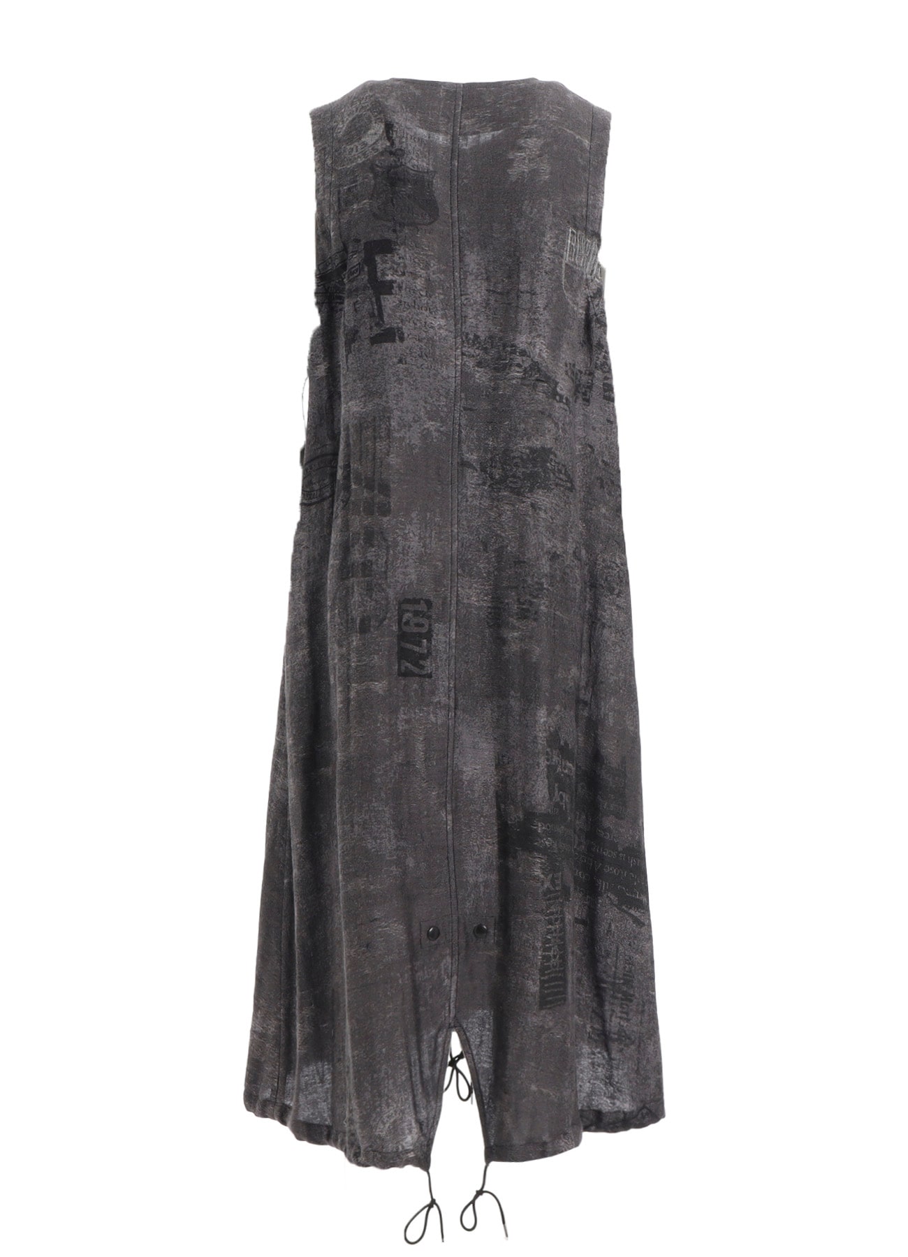 PATCH DESIGN PRINT FISH TAIL DRESS
