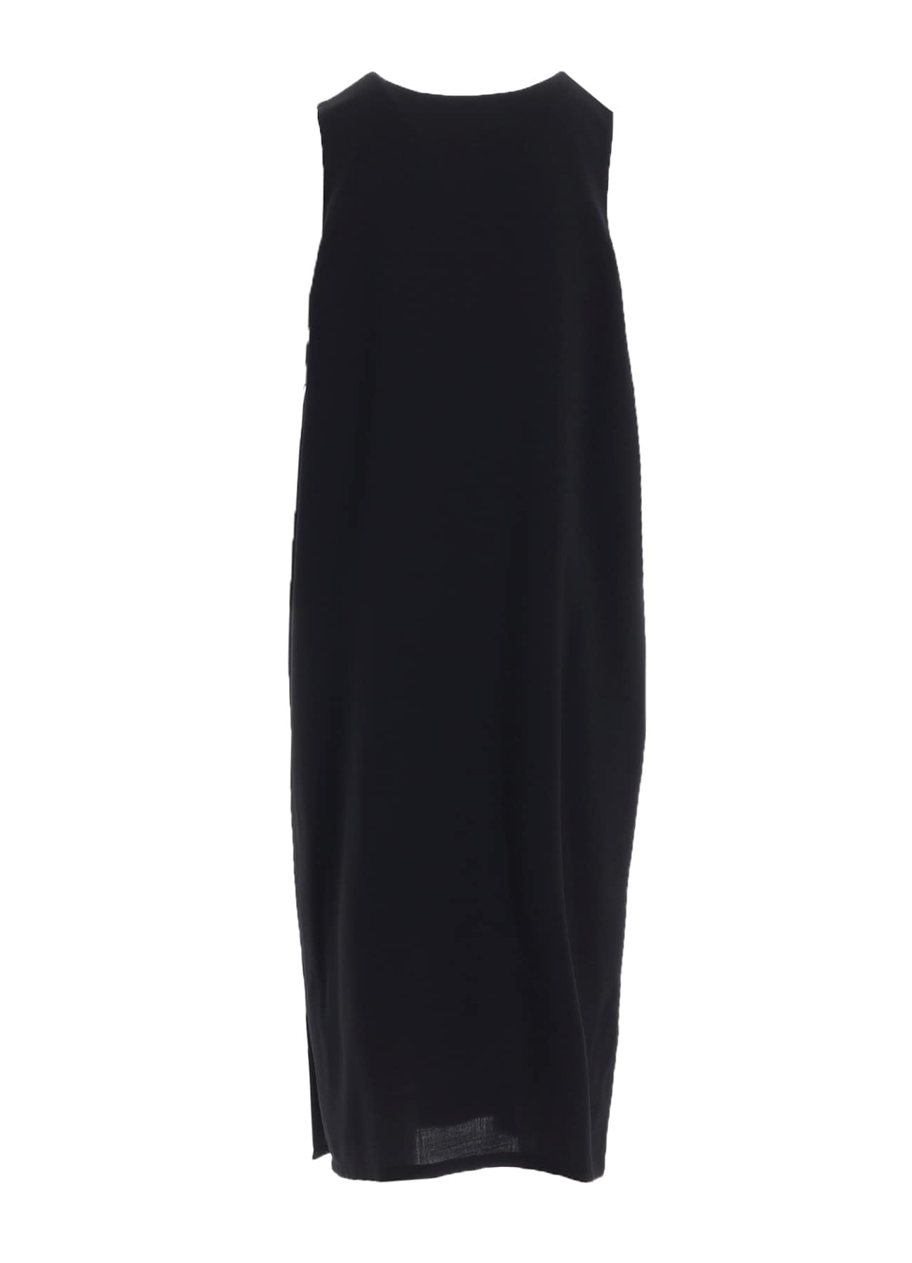 WOOL SERGE SLEEVELESS DRESS
