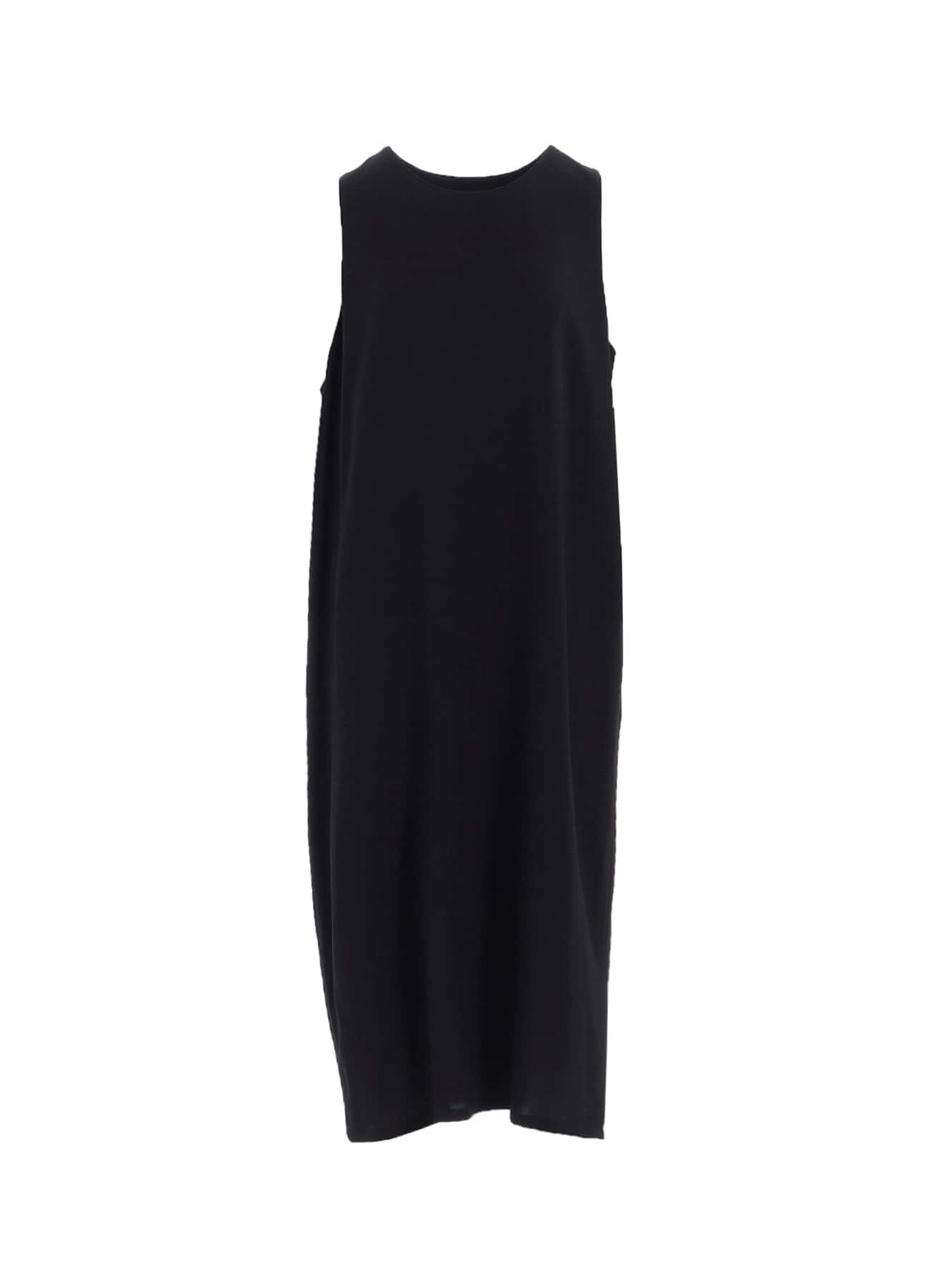 WOOL SERGE SLEEVELESS DRESS