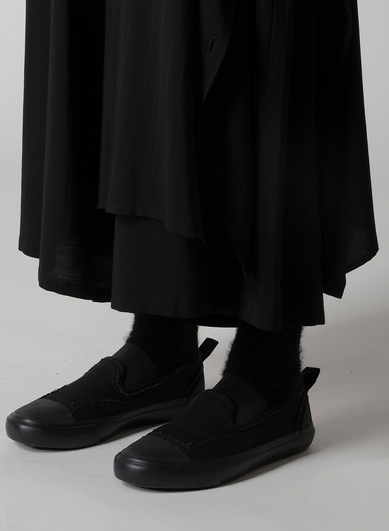 COTTON CANVAS SLIP ONS