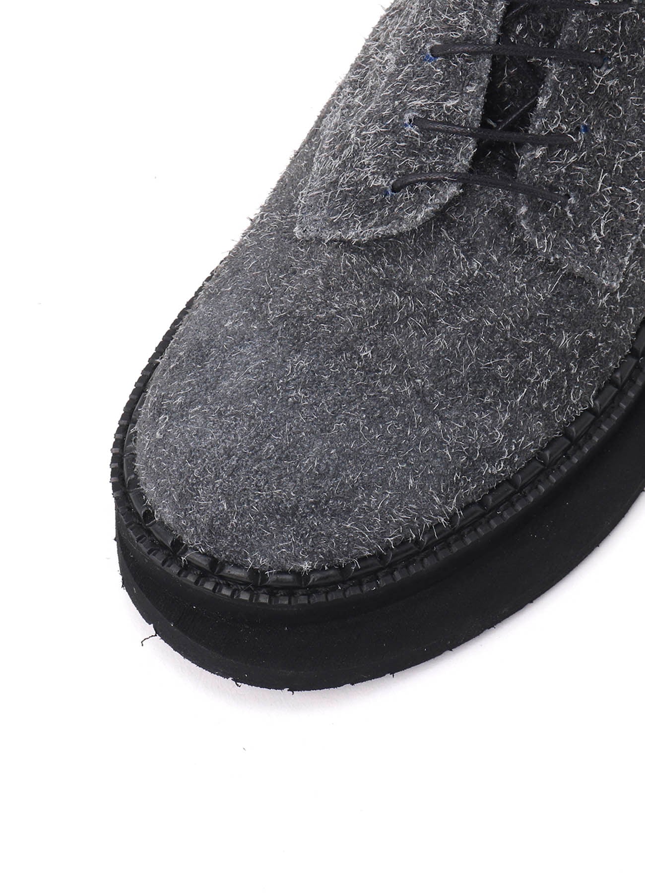 BRUSHED SUEDE TWISTED BOOTS