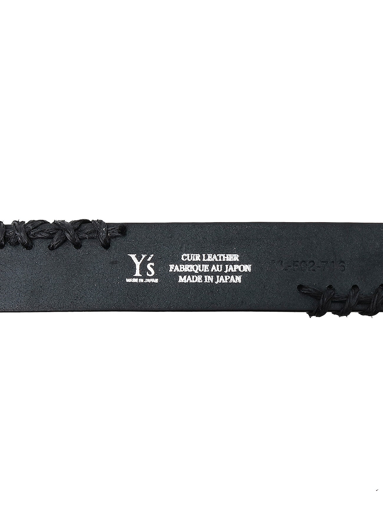 30MM LEATHER STITCH BELT