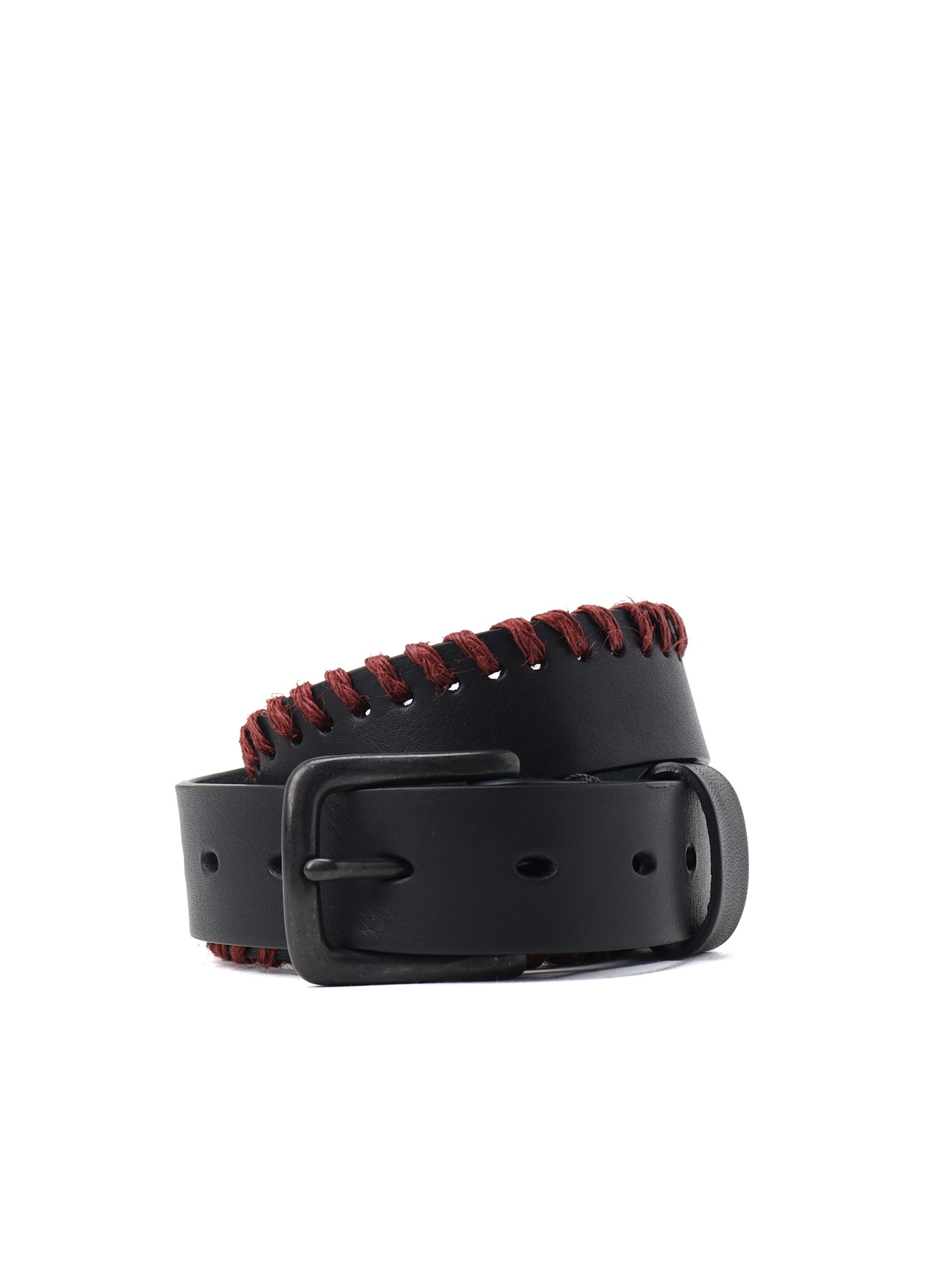 30MM LEATHER STITCH BELT